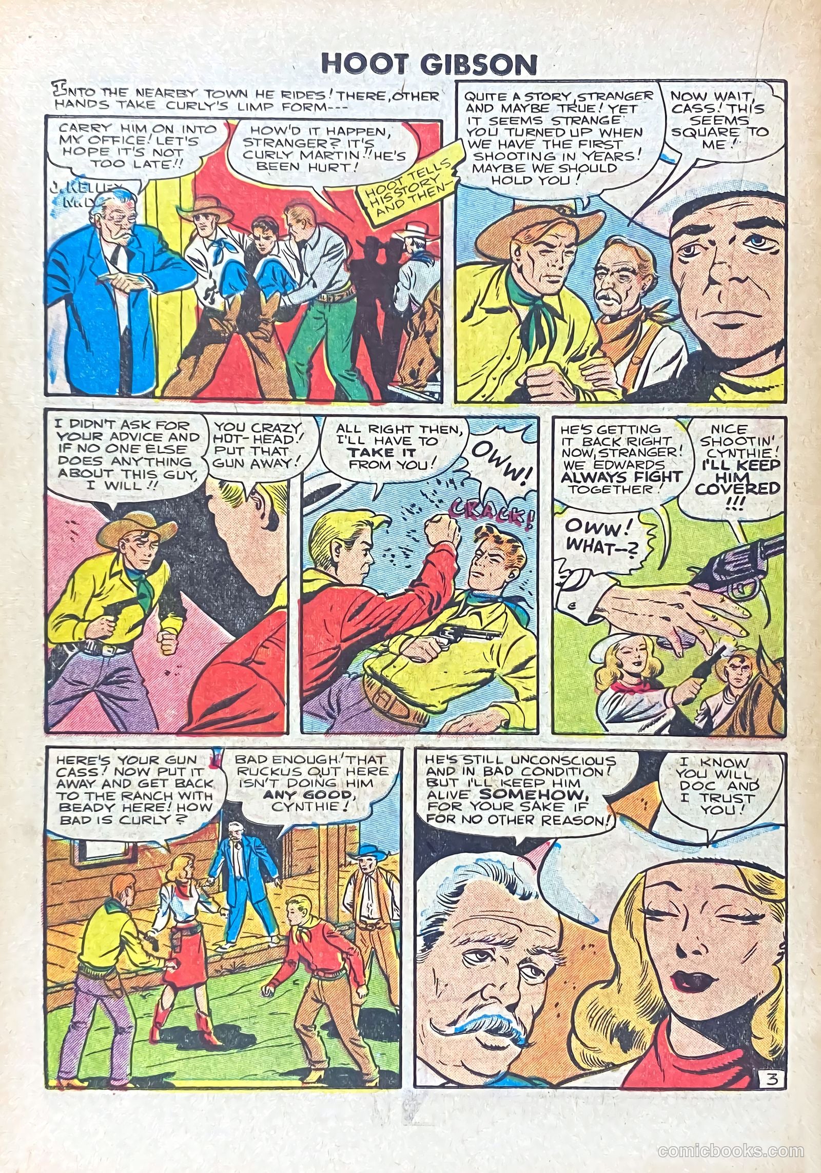 Hoot Gibson #3 (1950) — page 22 of 35