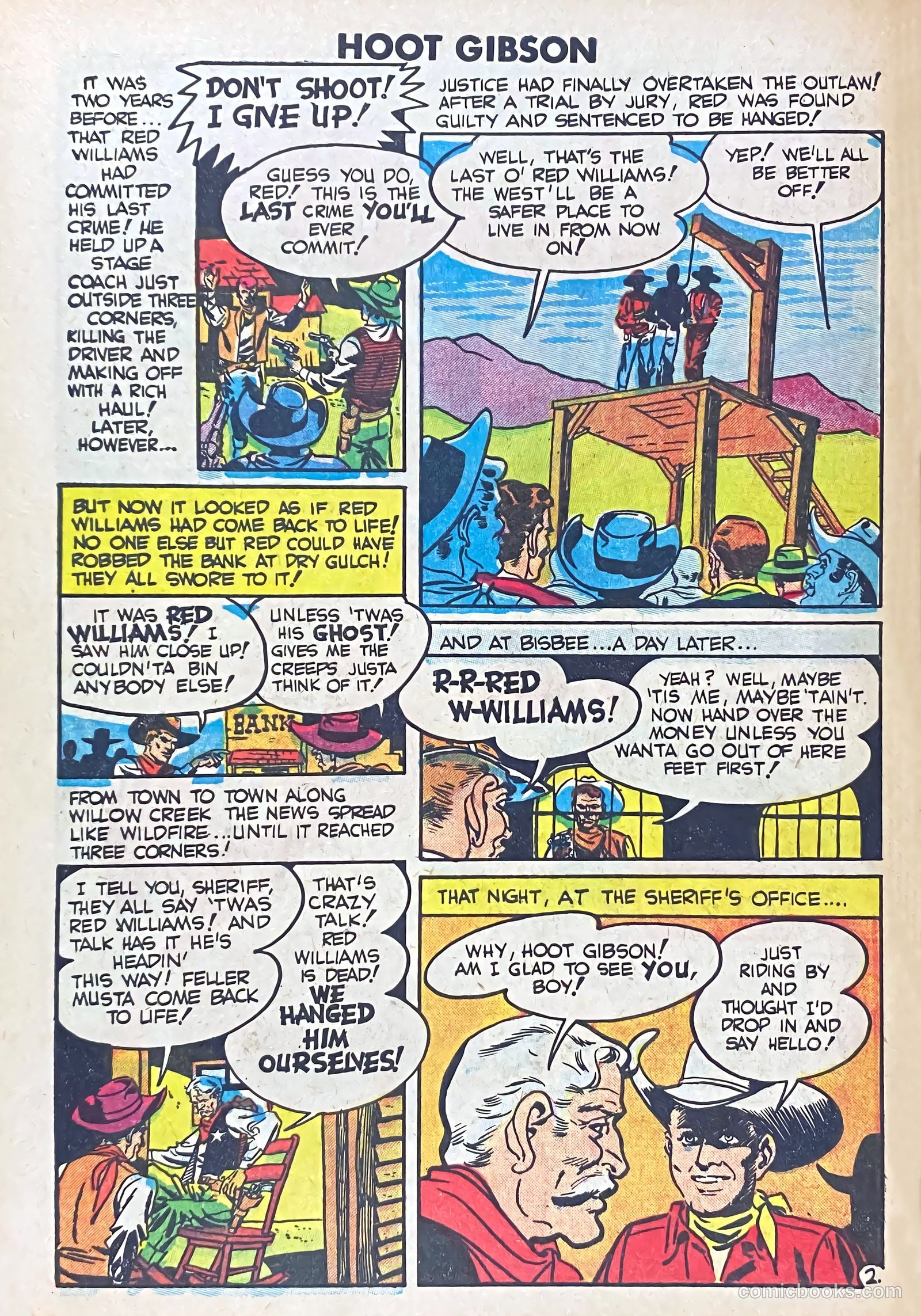 Hoot Gibson #3 (1950) — page 28 of 35