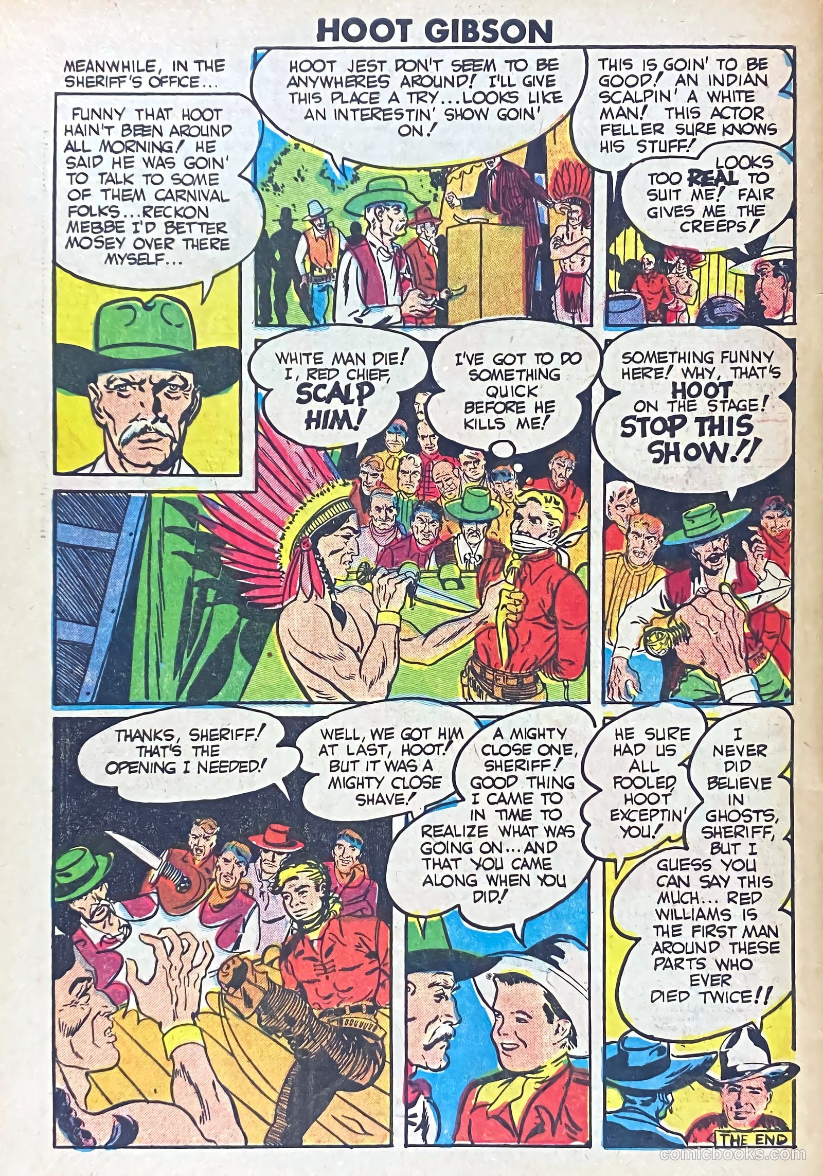 Hoot Gibson #3 (1950) — page 32 of 35