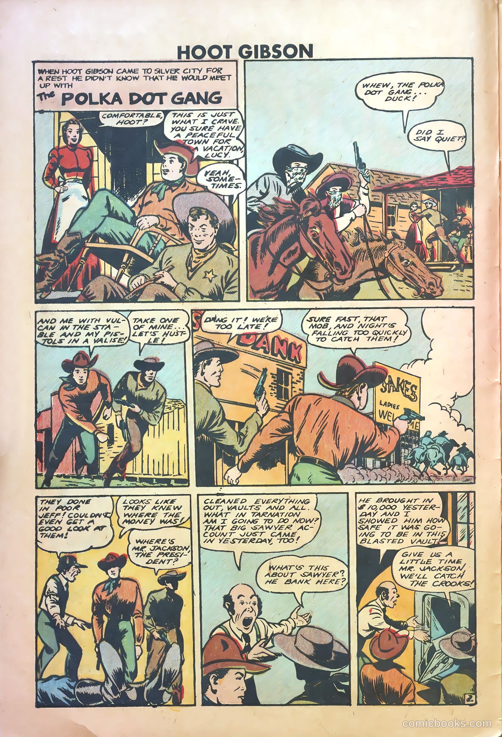 Hoot Gibson #5 (1950) — page 8 of 36