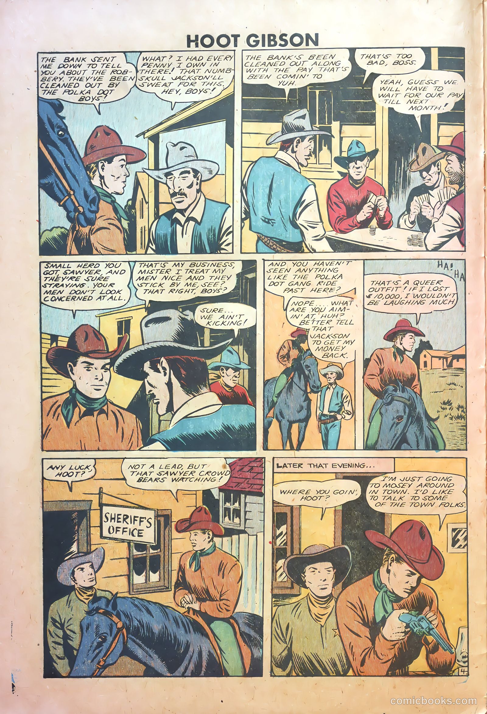 Hoot Gibson #5 (1950) — page 10 of 36