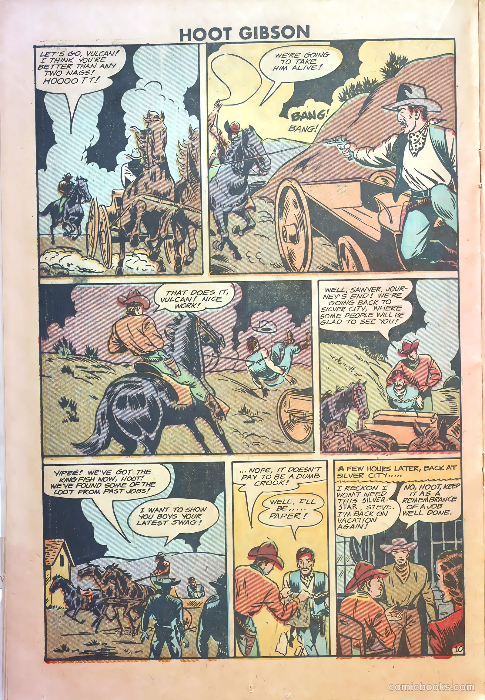 Hoot Gibson #5 (1950) — page 16 of 36