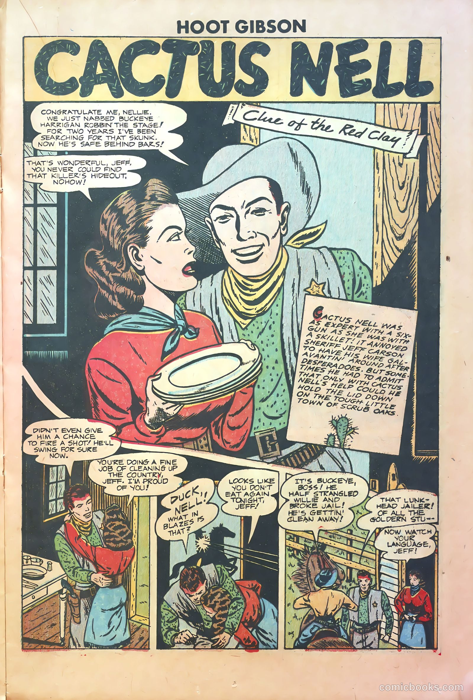 Hoot Gibson #5 (1950) — page 17 of 36
