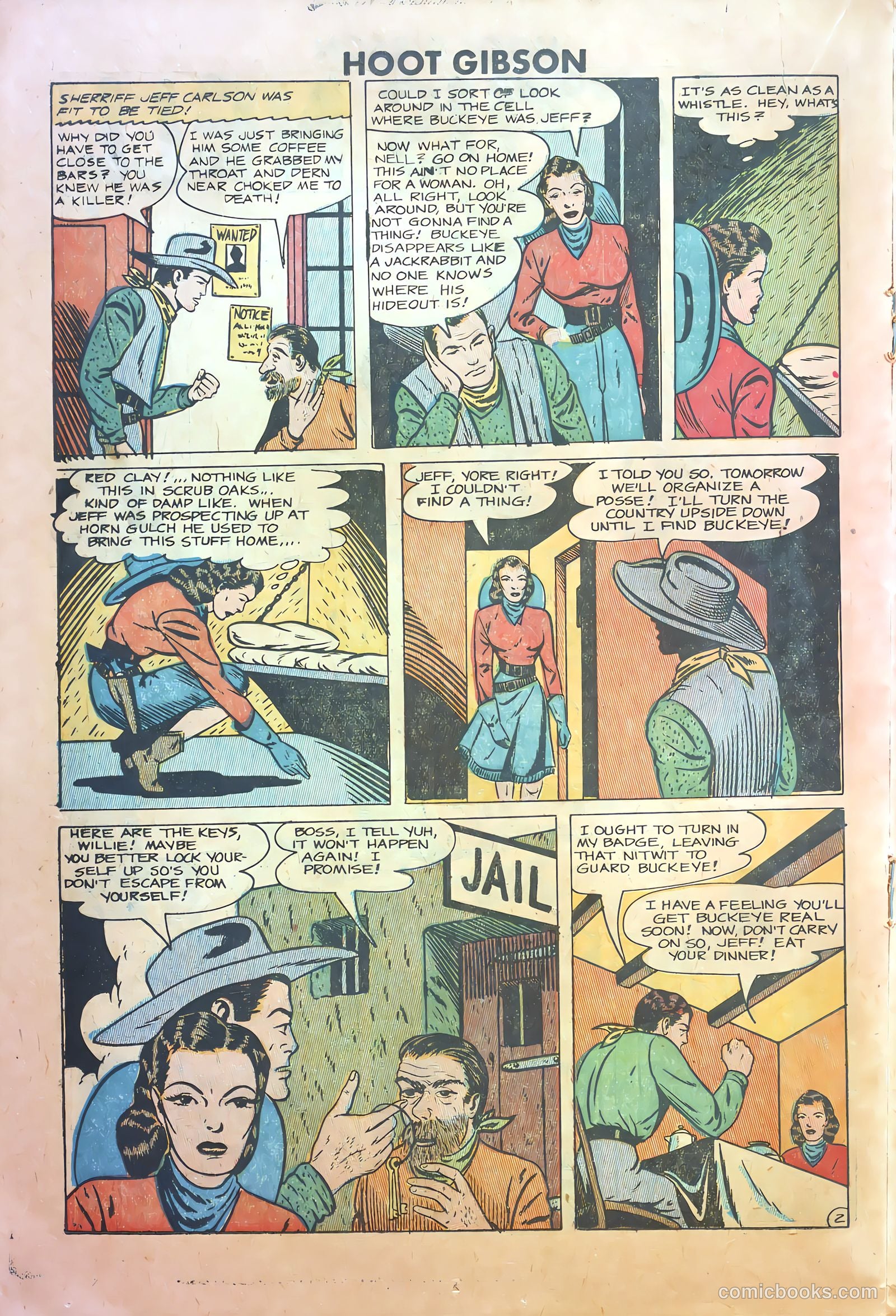 Hoot Gibson #5 (1950) — page 18 of 36