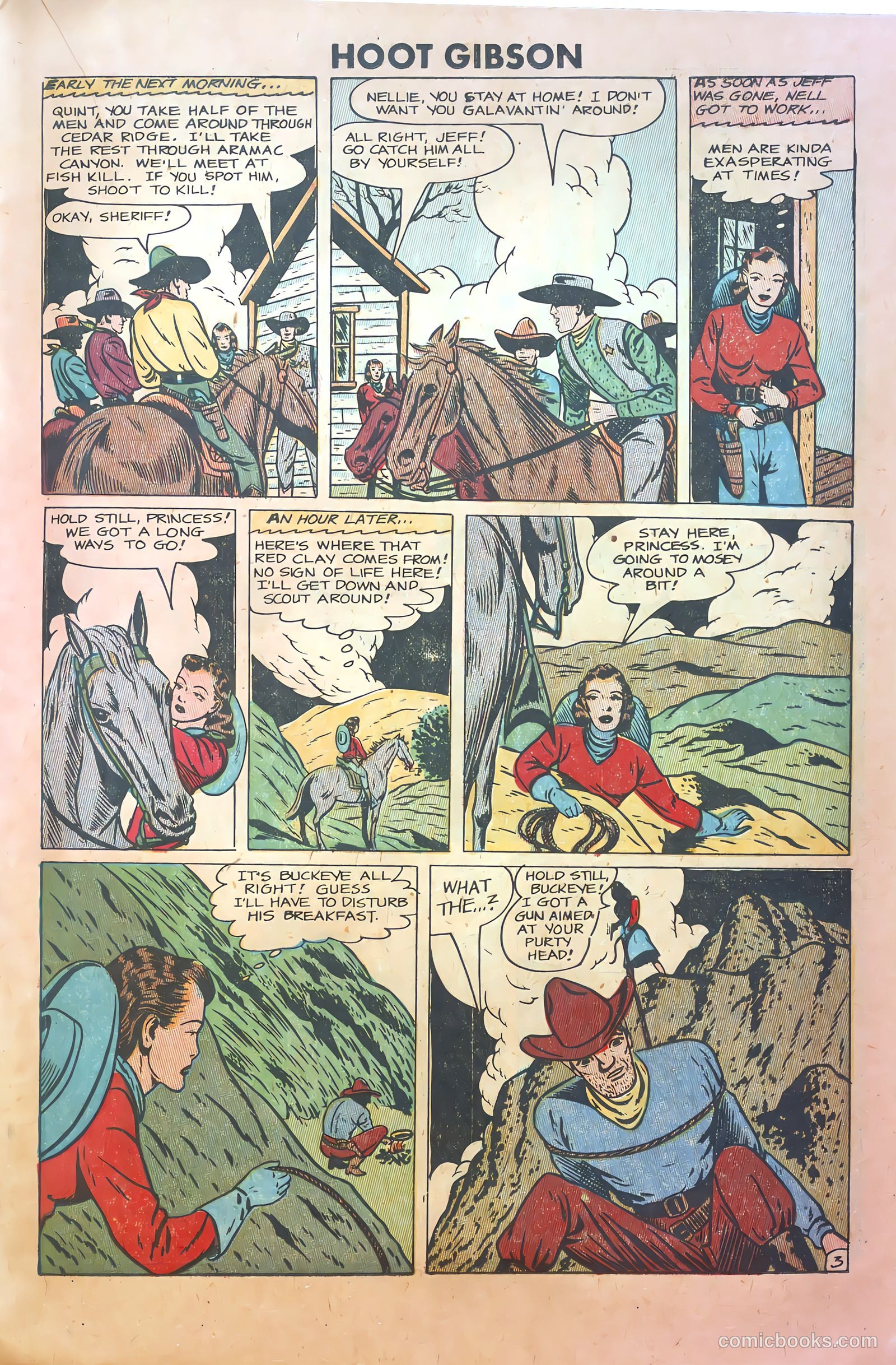 Hoot Gibson #5 (1950) — page 19 of 36