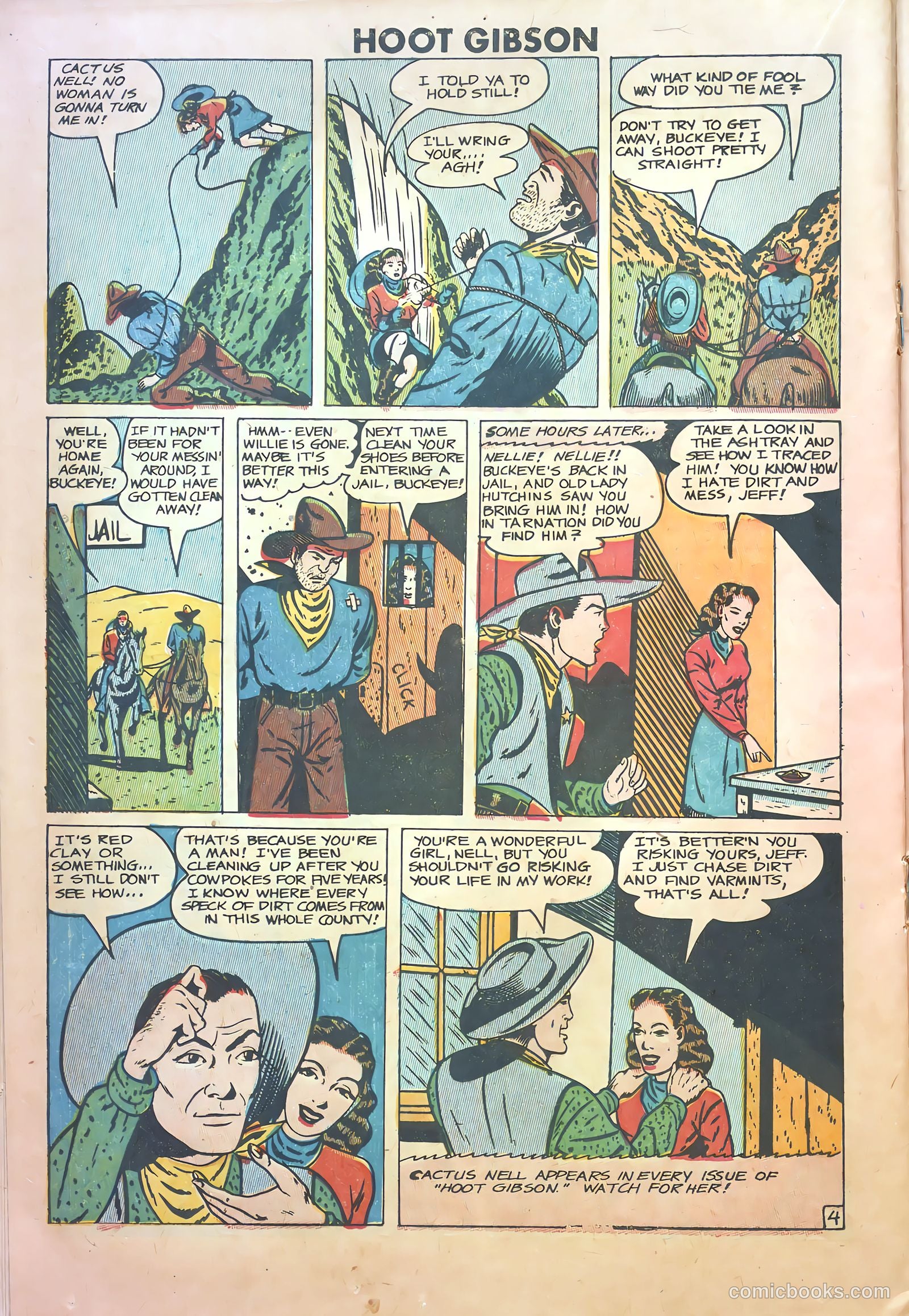 Hoot Gibson #5 (1950) — page 20 of 36