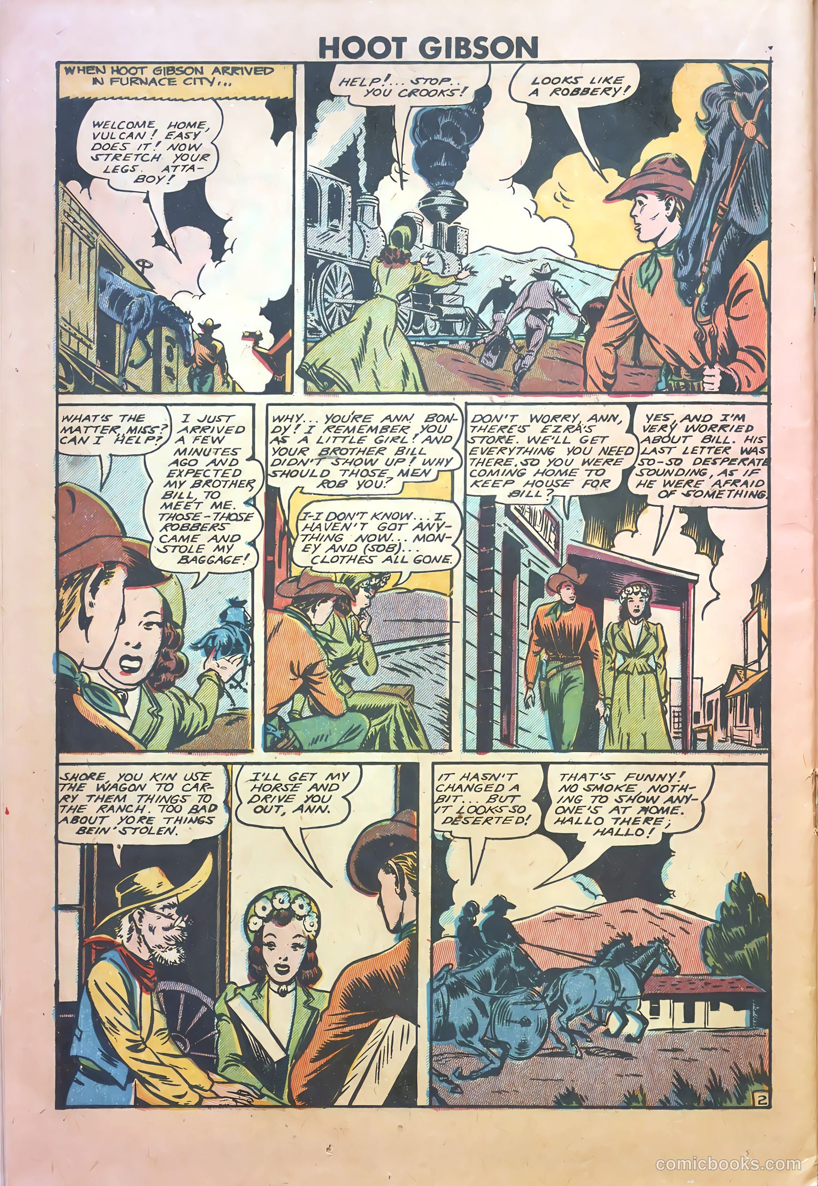 Hoot Gibson #5 (1950) — page 24 of 36