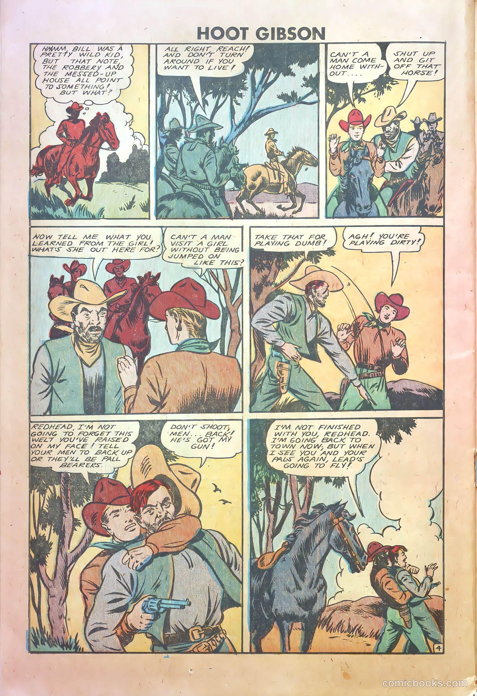 Hoot Gibson #5 (1950) — page 26 of 36