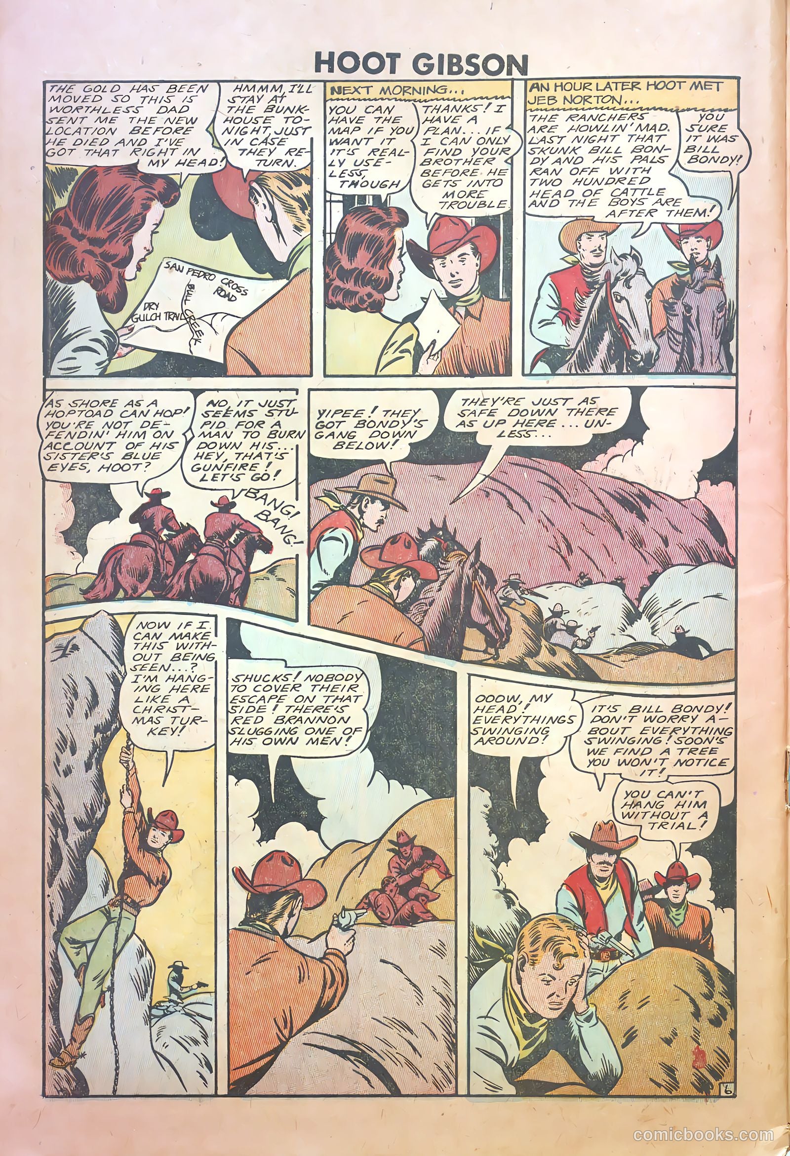 Hoot Gibson #5 (1950) — page 28 of 36