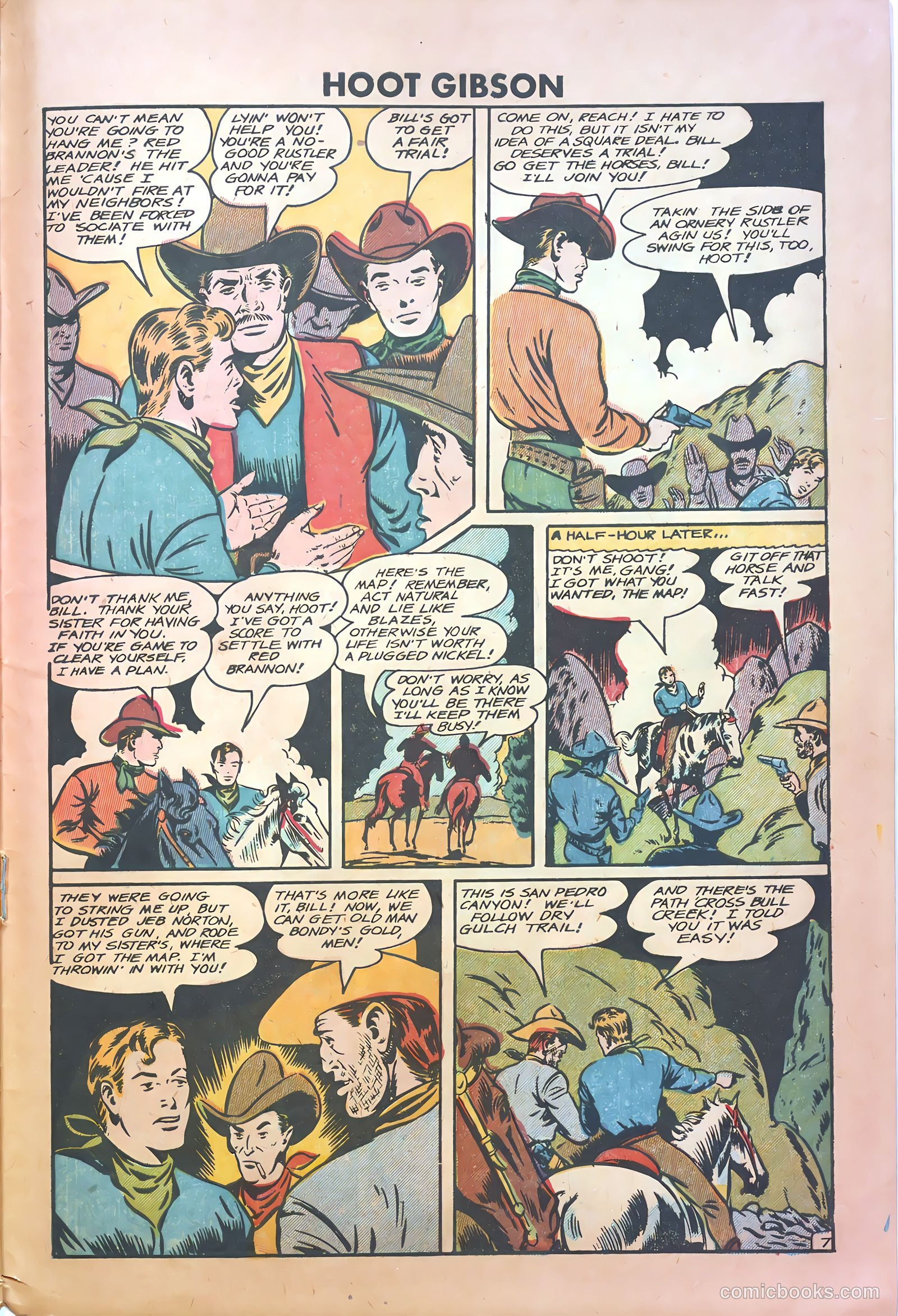 Hoot Gibson #5 (1950) — page 29 of 36