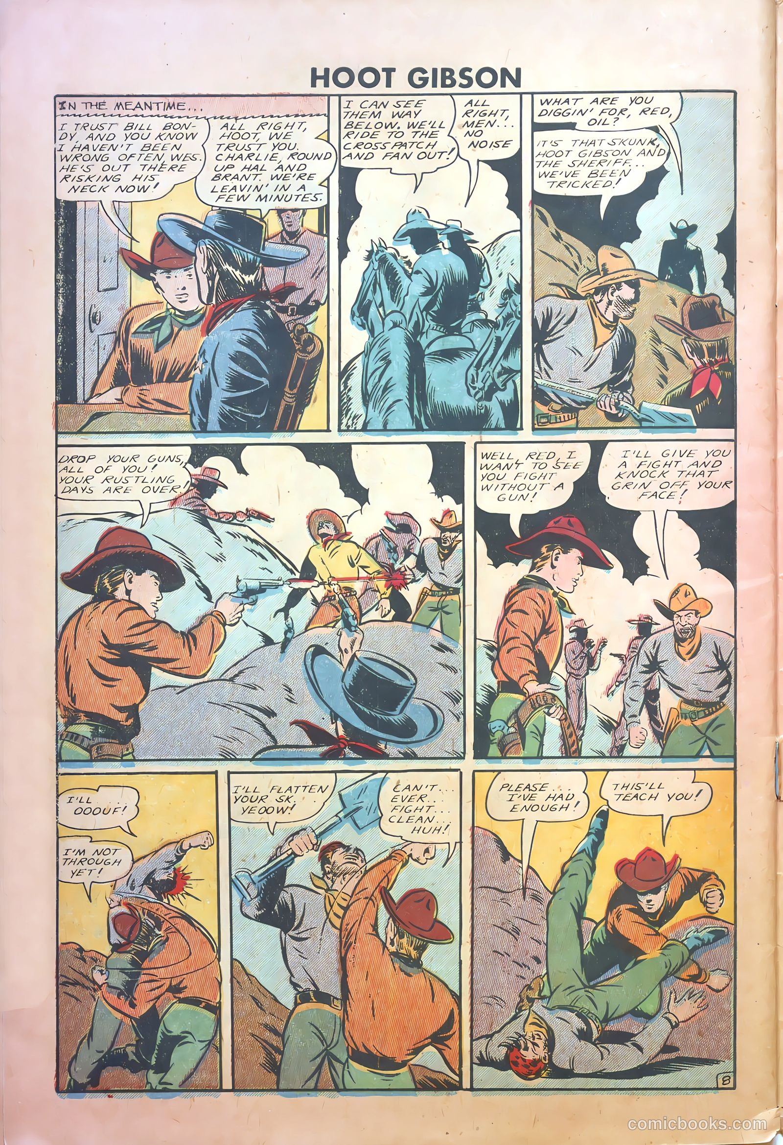 Hoot Gibson #5 (1950) — page 30 of 36