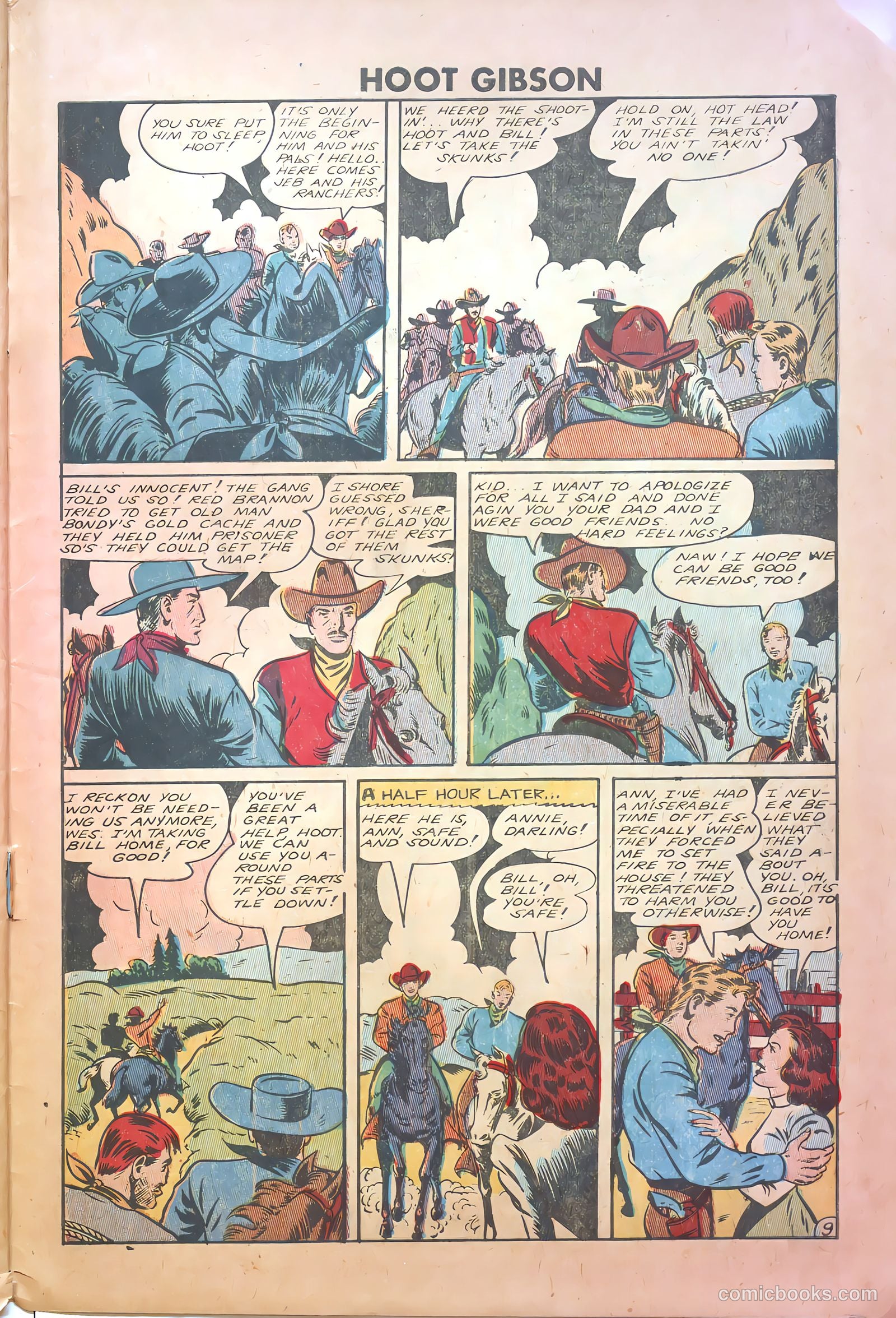 Hoot Gibson #5 (1950) — page 31 of 36