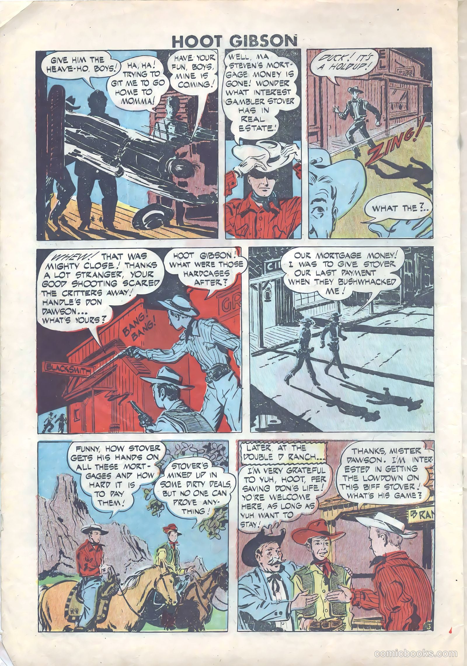 Hoot Gibson #6 (1950) — page 4 of 36