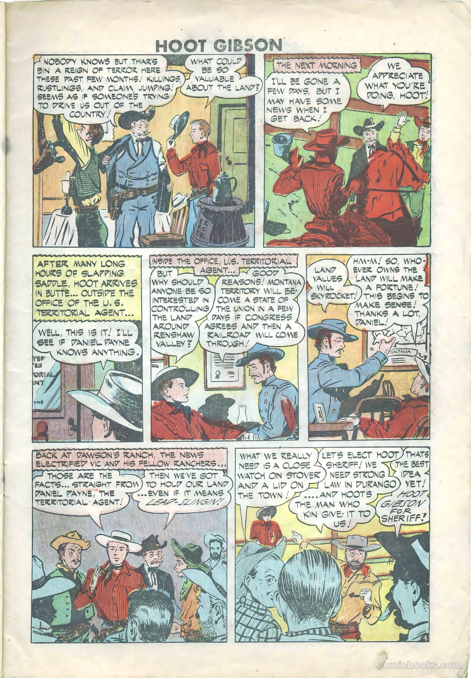 Hoot Gibson #6 (1950) — page 5 of 36