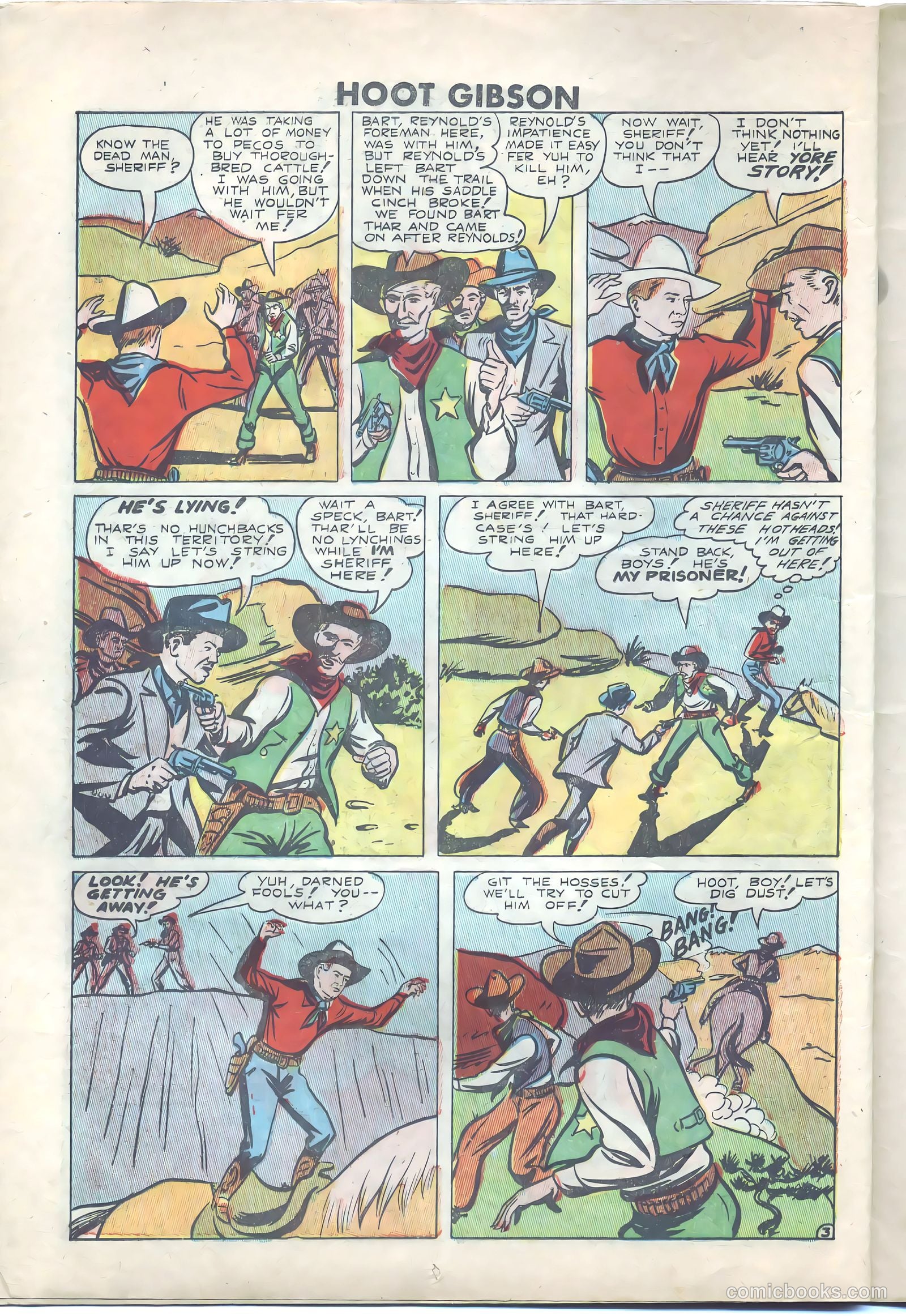 Hoot Gibson #6 (1950) — page 12 of 36