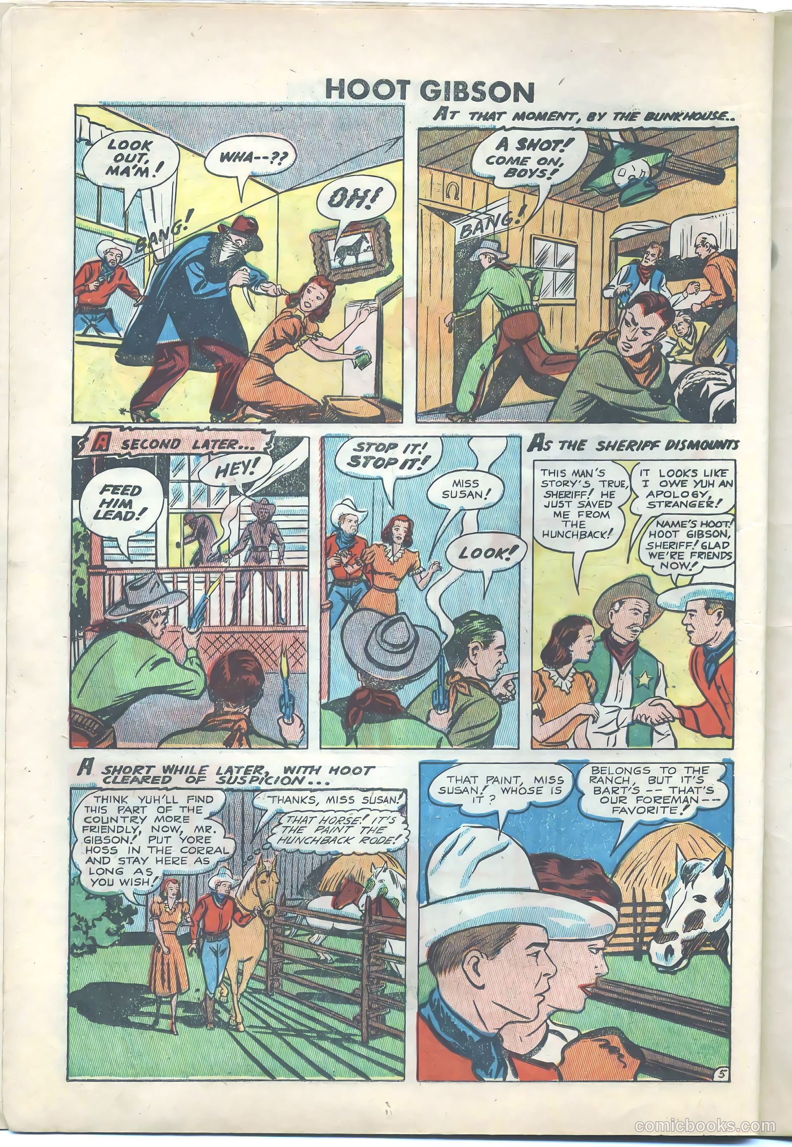 Hoot Gibson #6 (1950) — page 14 of 36