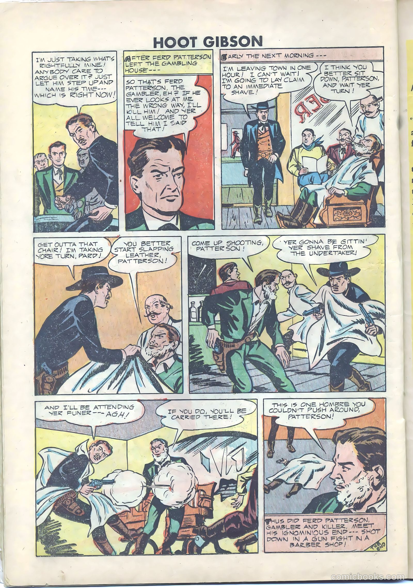 Hoot Gibson #6 (1950) — page 22 of 36