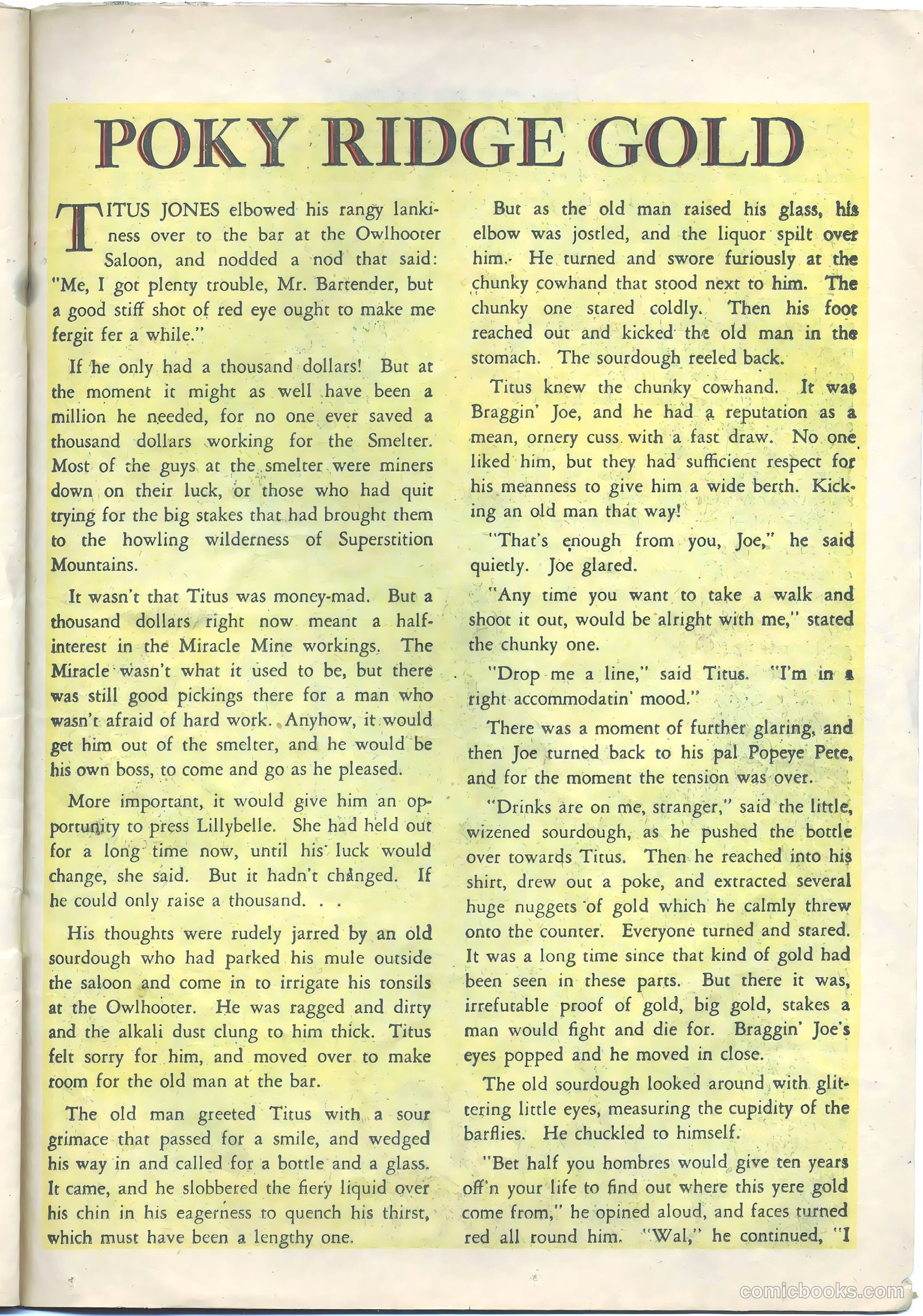 Hoot Gibson #6 (1950) — page 23 of 36