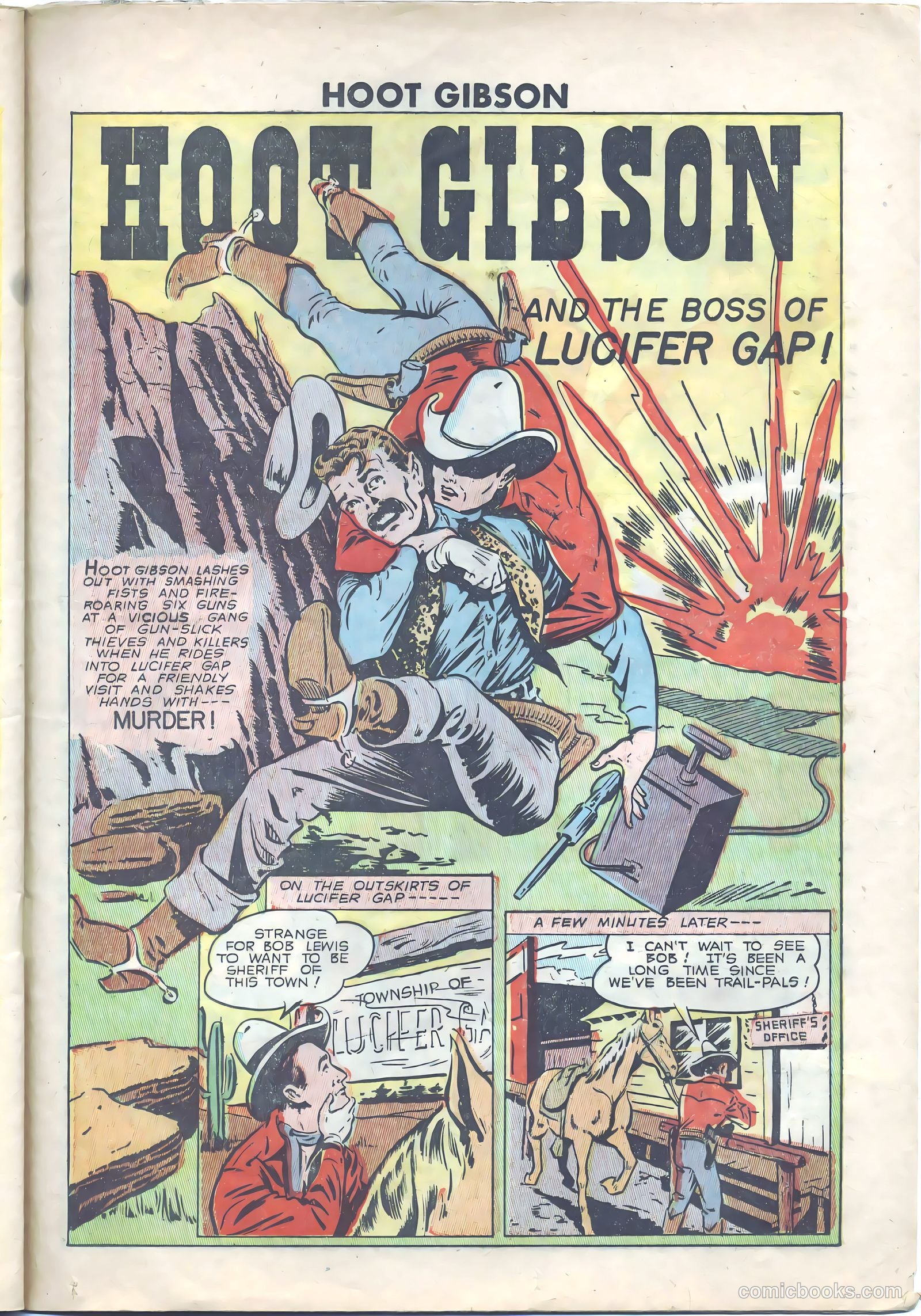 Hoot Gibson #6 (1950) — page 25 of 36