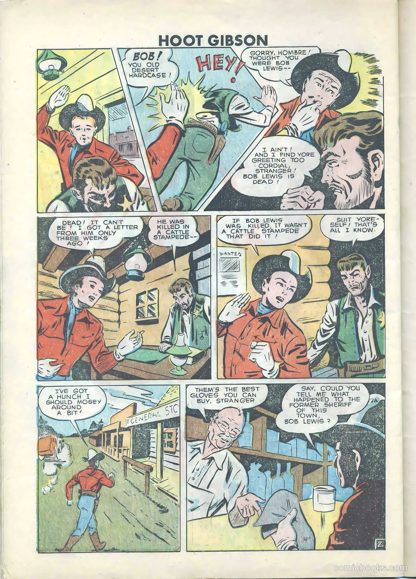 Hoot Gibson #6 (1950) — page 26 of 36