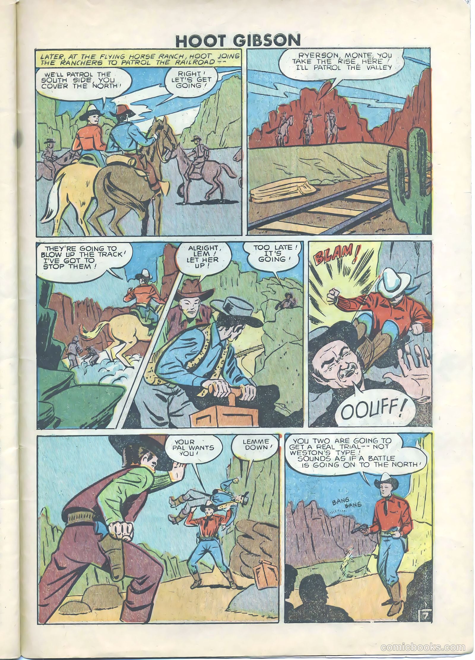 Hoot Gibson #6 (1950) — page 31 of 36