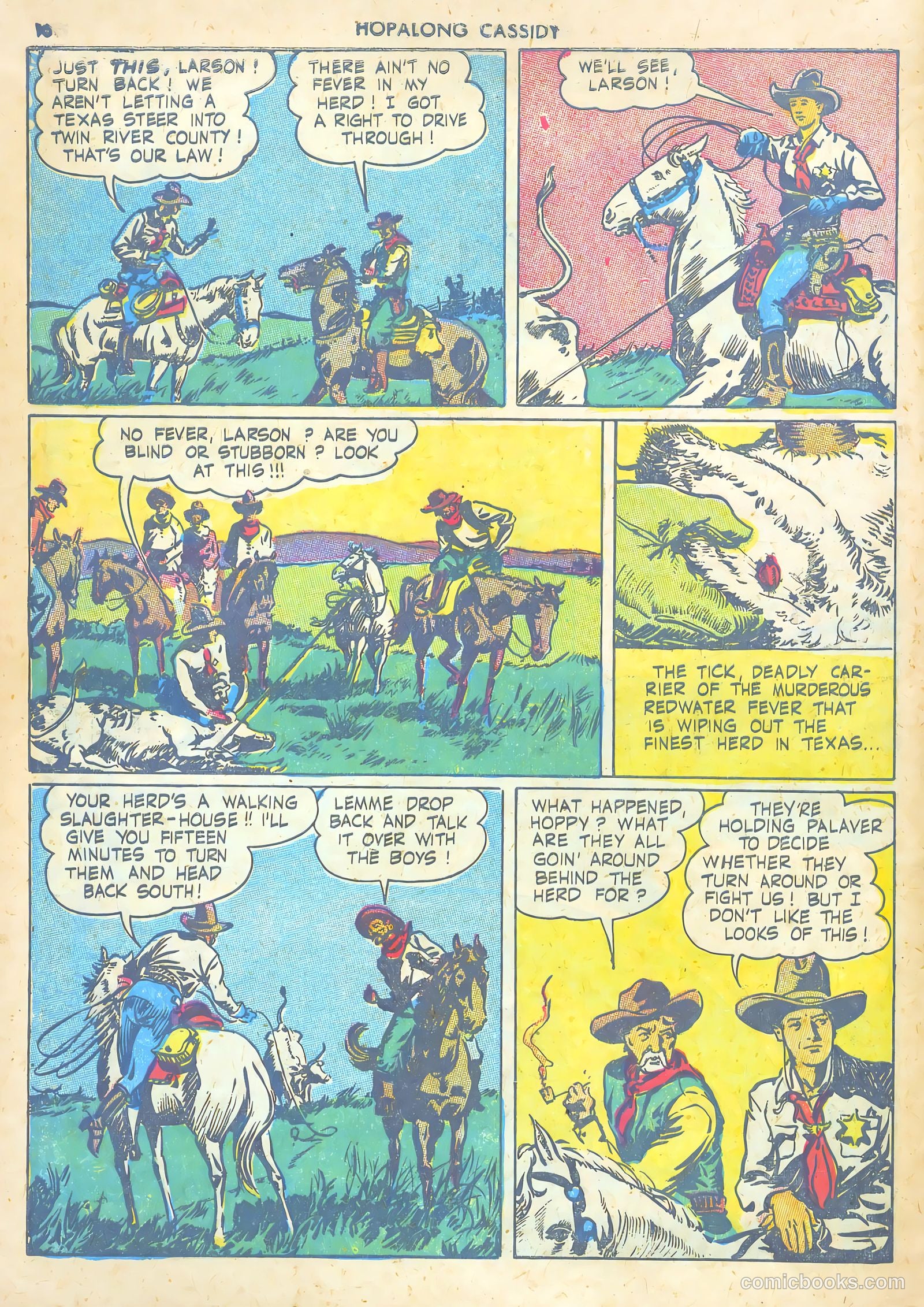 Hopalong Cassidy #1 (1943) — page 16 of 67