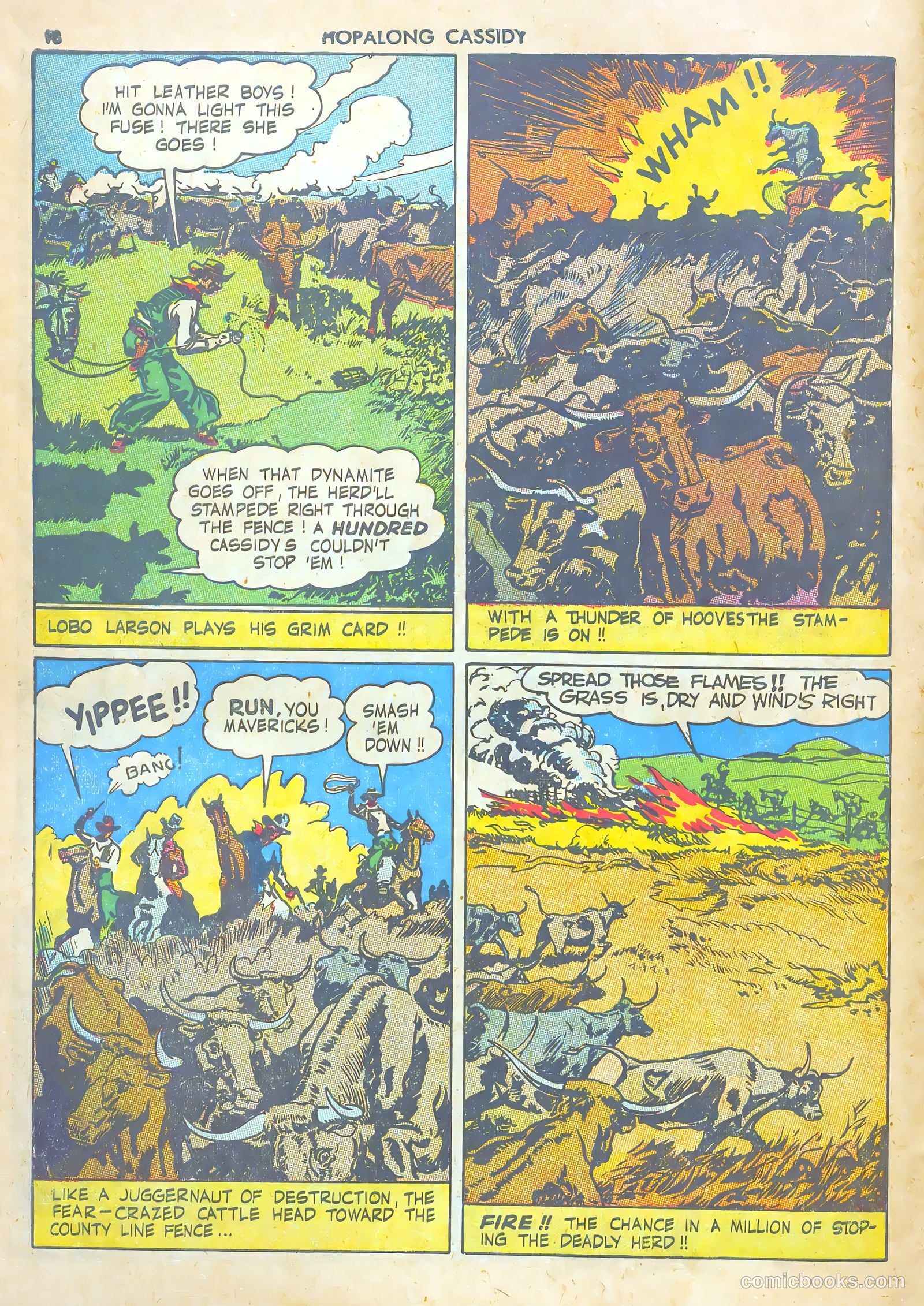 Hopalong Cassidy #1 (1943) — page 18 of 67