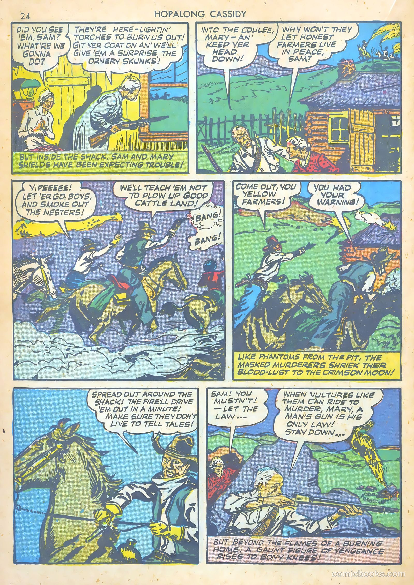 Hopalong Cassidy #1 (1943) — page 24 of 67