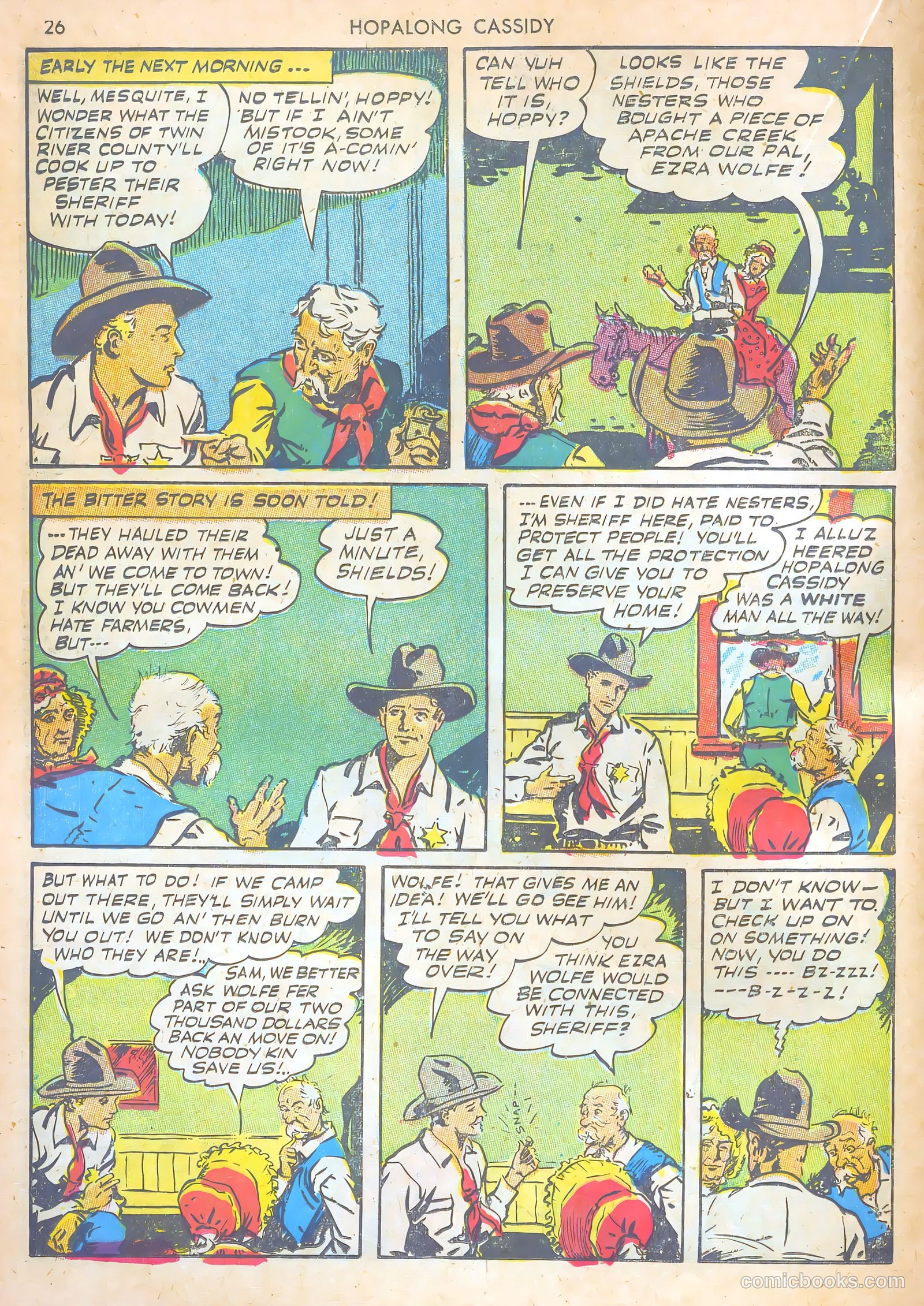 Hopalong Cassidy #1 (1943) — page 26 of 67