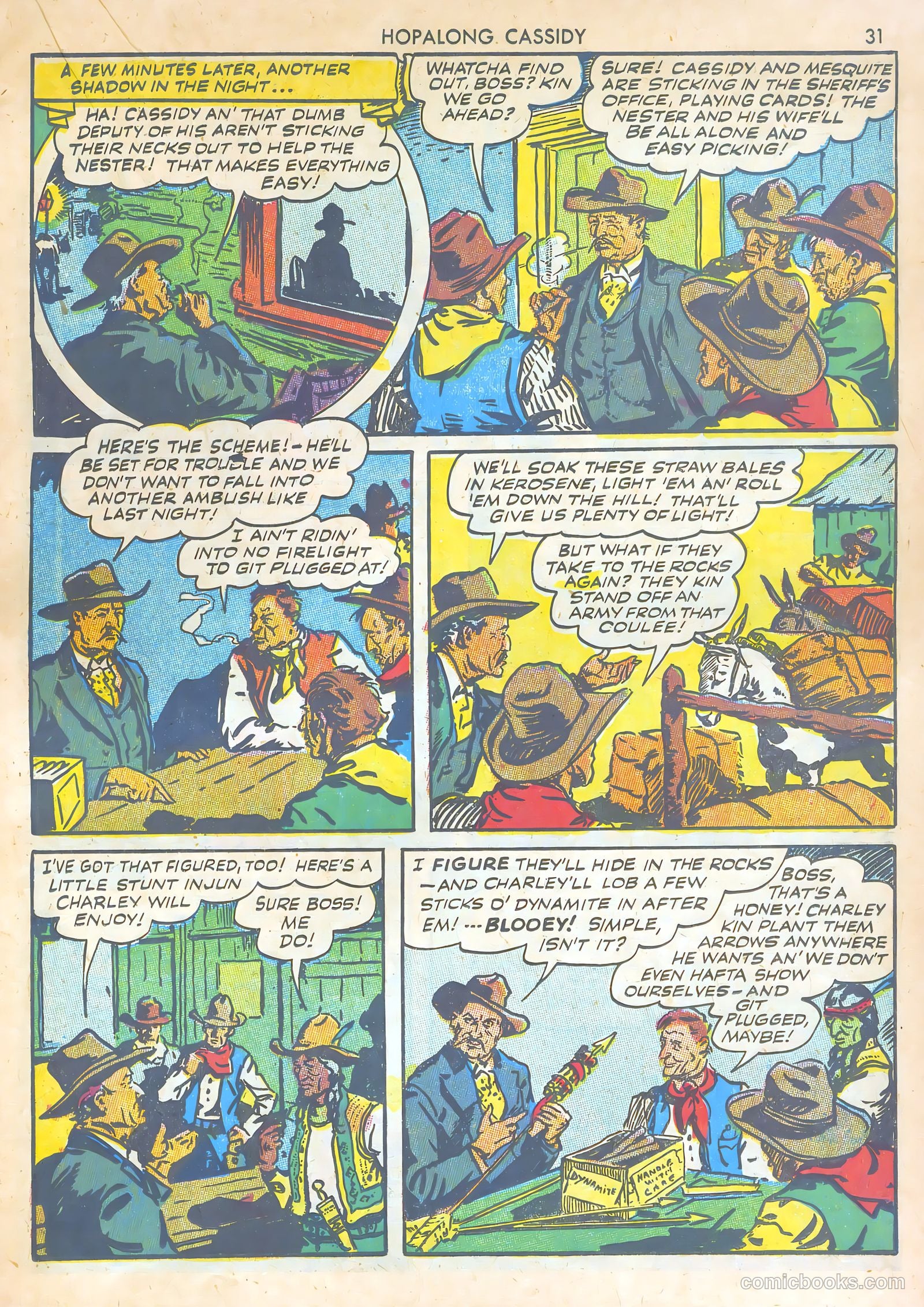 Hopalong Cassidy #1 (1943) — page 31 of 67