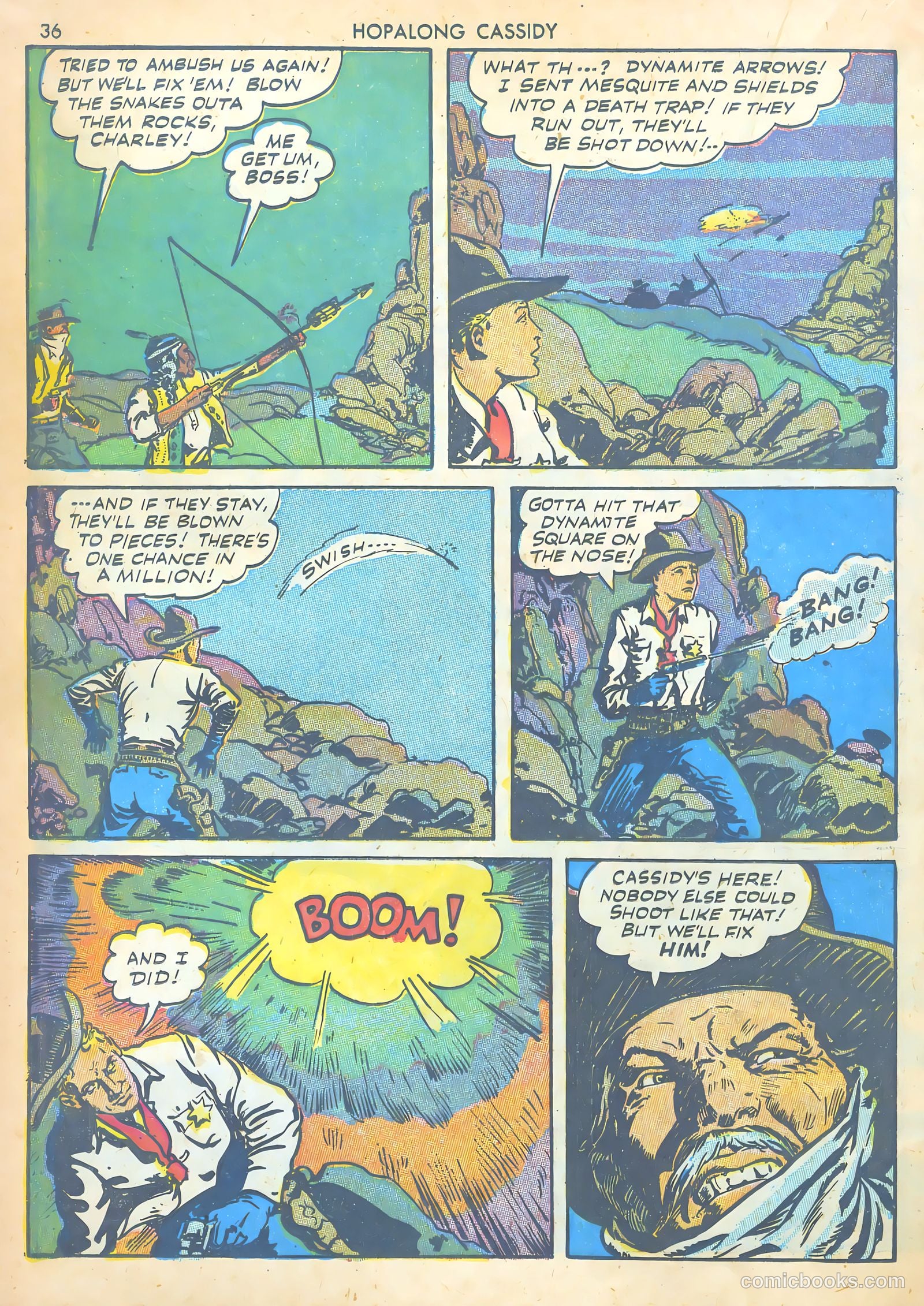 Hopalong Cassidy #1 (1943) — page 35 of 67