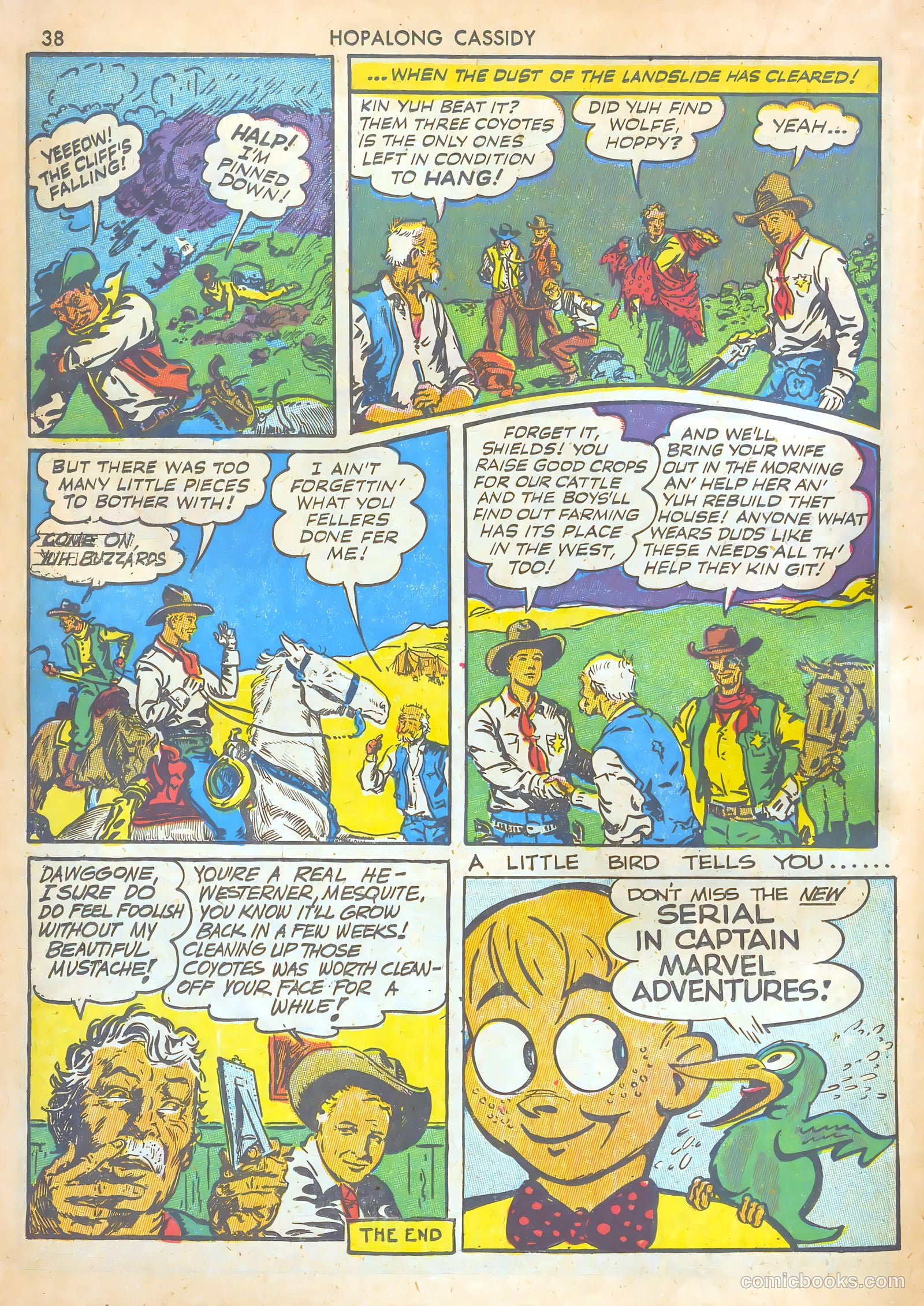 Hopalong Cassidy #1 (1943) — page 37 of 67