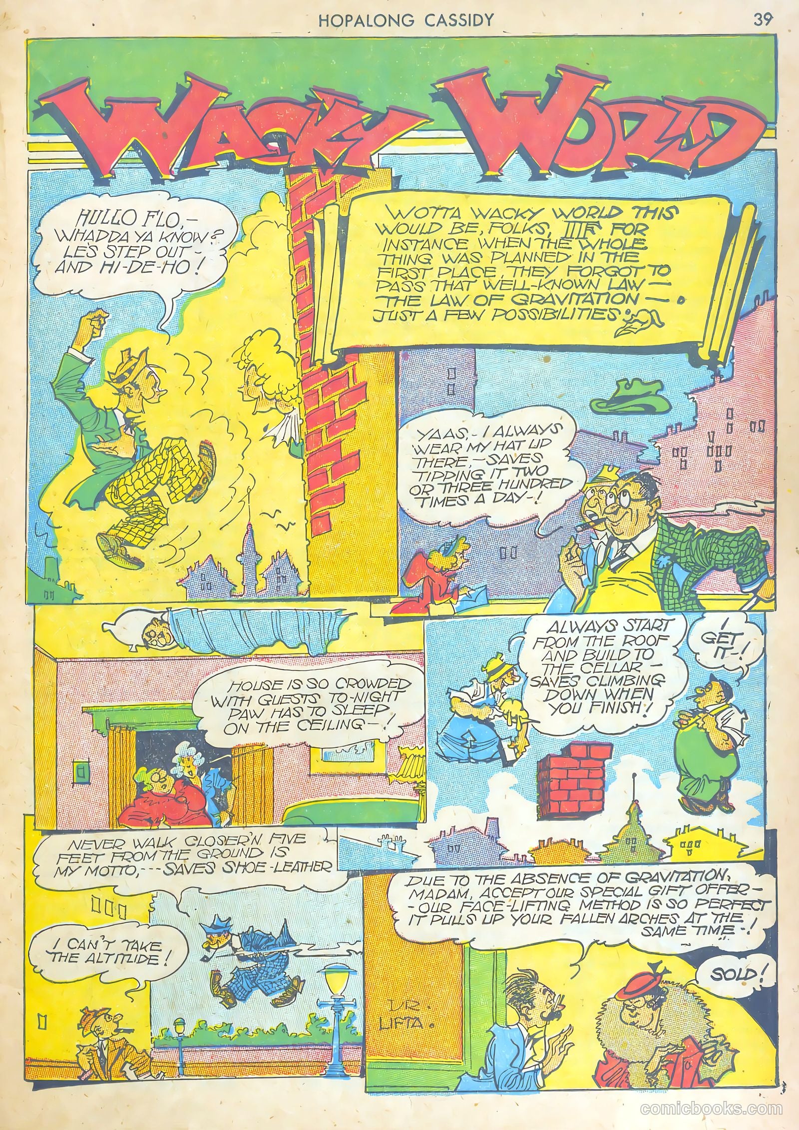 Hopalong Cassidy #1 (1943) — page 38 of 67