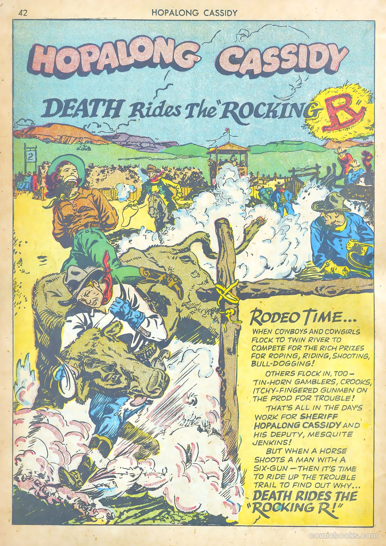 Hopalong Cassidy #1 (1943) — page 41 of 67