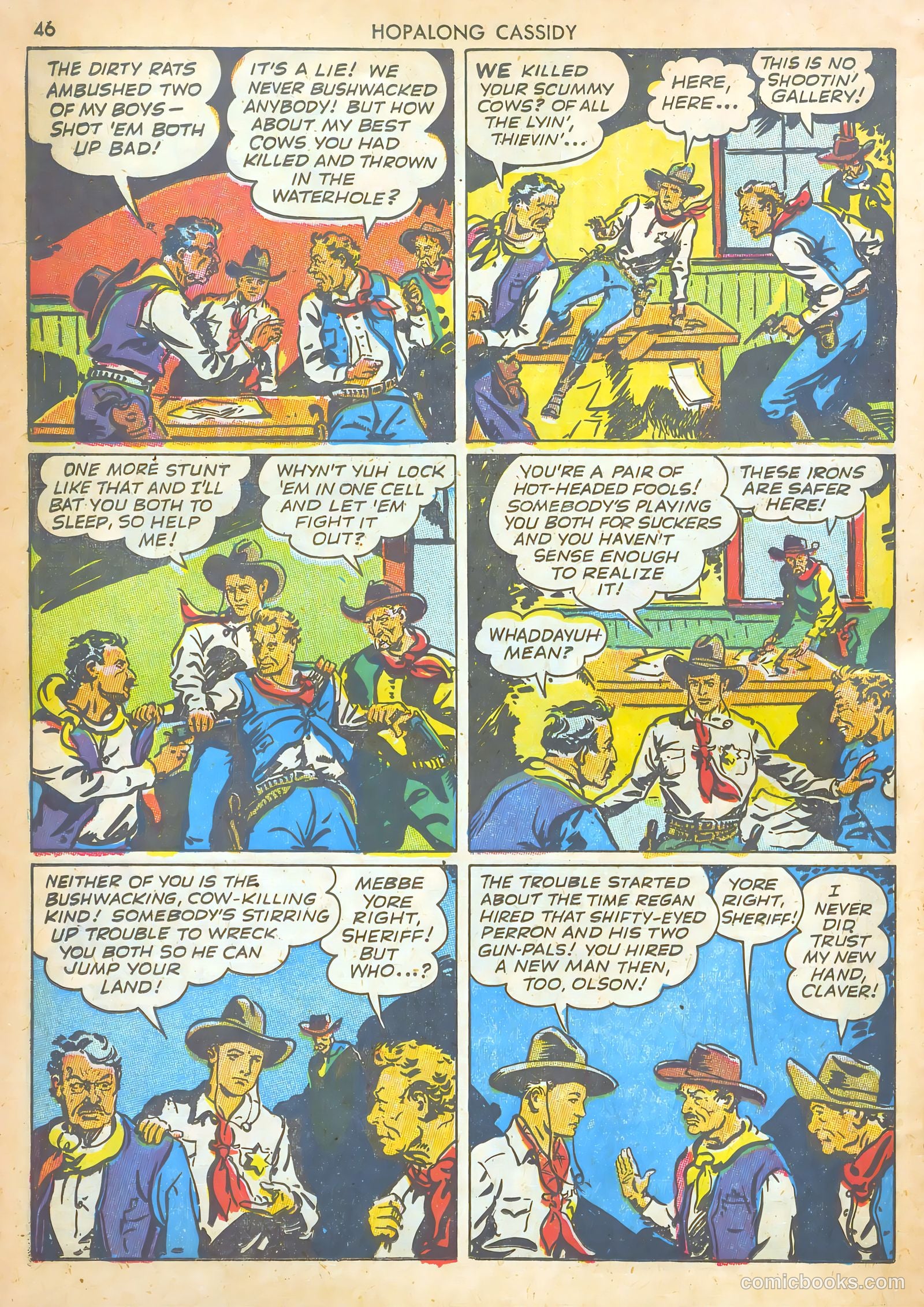 Hopalong Cassidy #1 (1943) — page 45 of 67