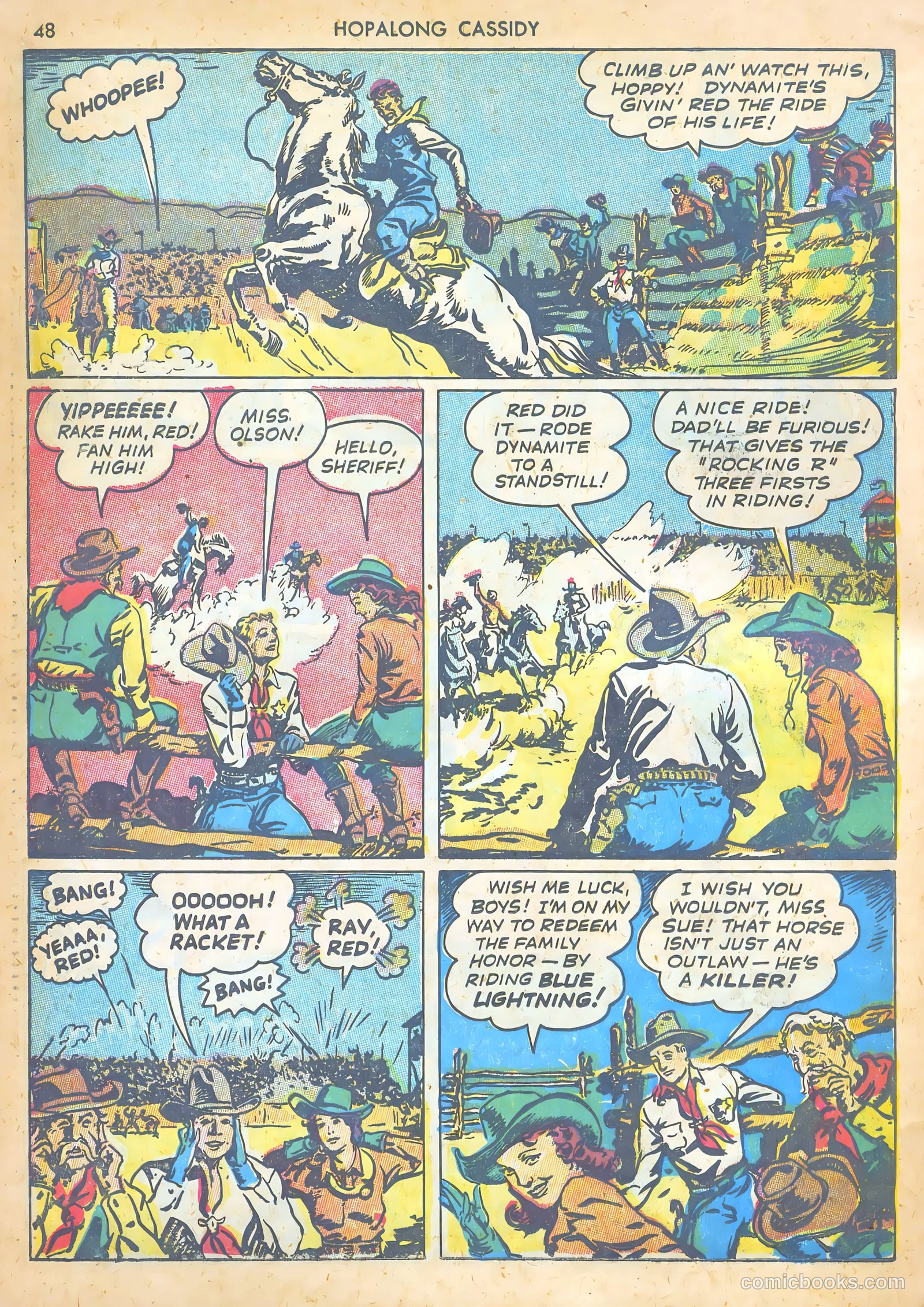 Hopalong Cassidy #1 (1943) — page 47 of 67