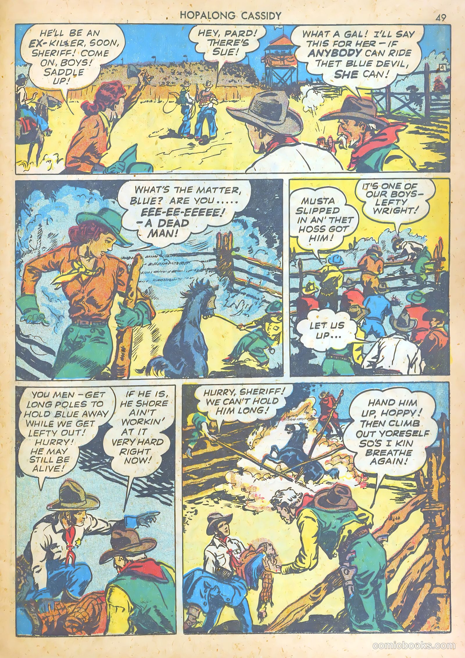 Hopalong Cassidy #1 (1943) — page 48 of 67