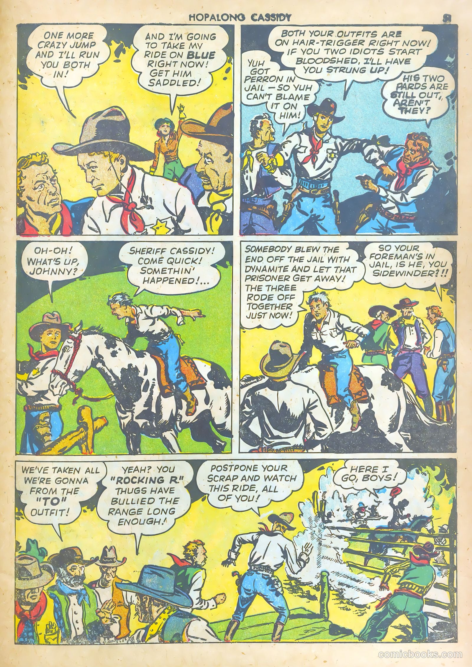 Hopalong Cassidy #1 (1943) — page 50 of 67