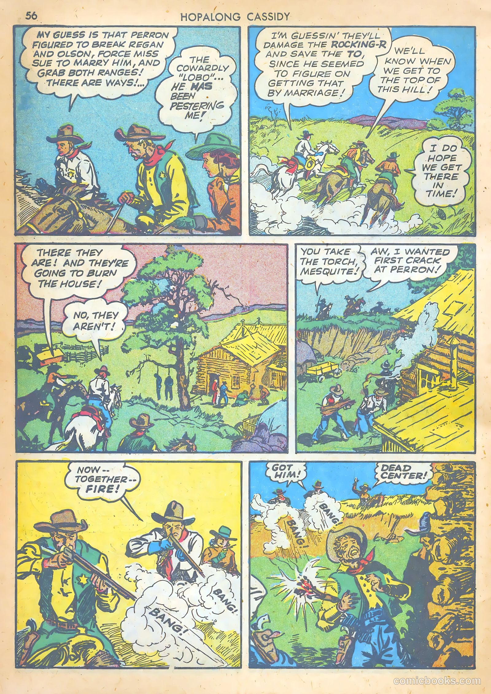 Hopalong Cassidy #1 (1943) — page 55 of 67
