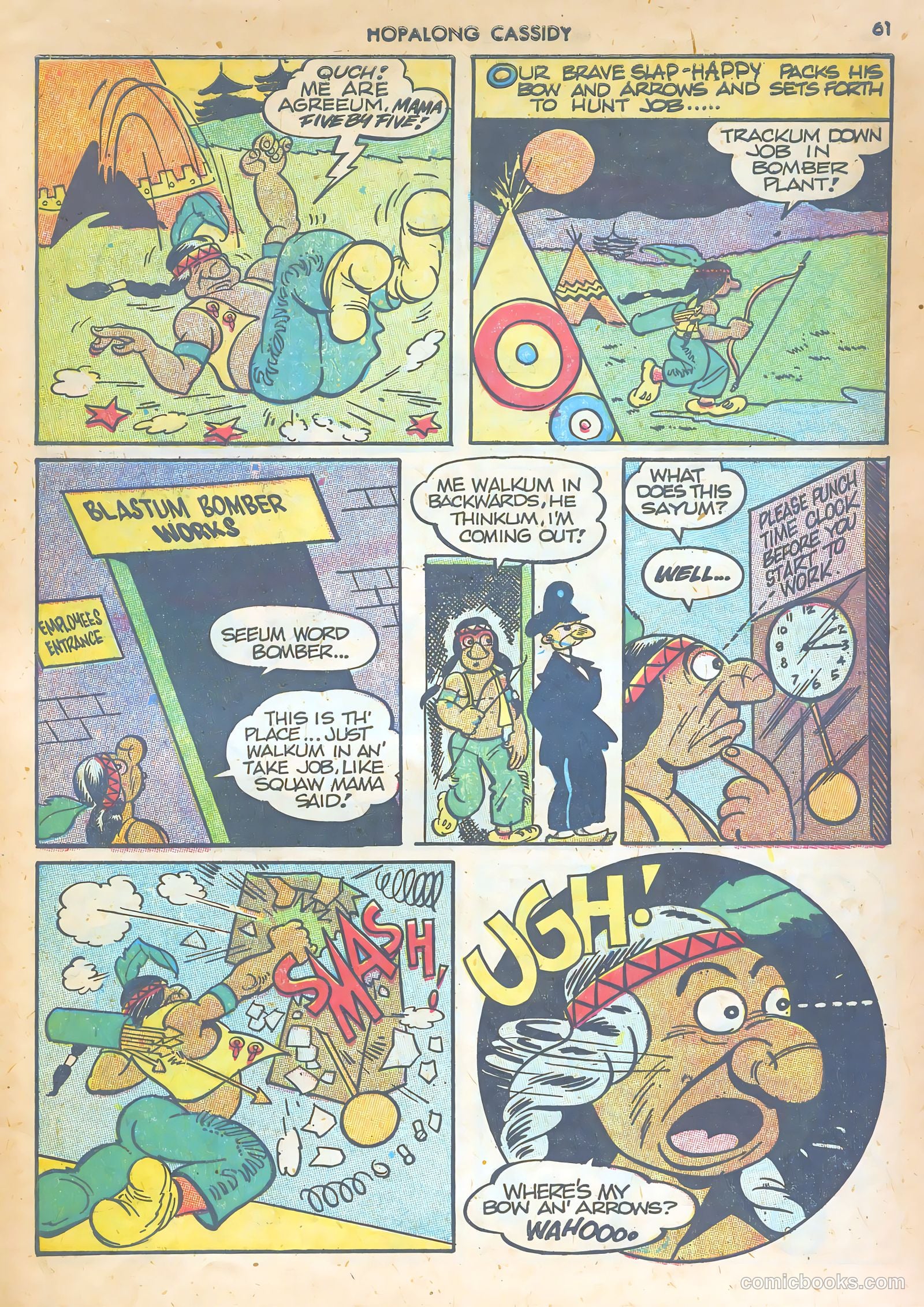 Hopalong Cassidy #1 (1943) — page 60 of 67