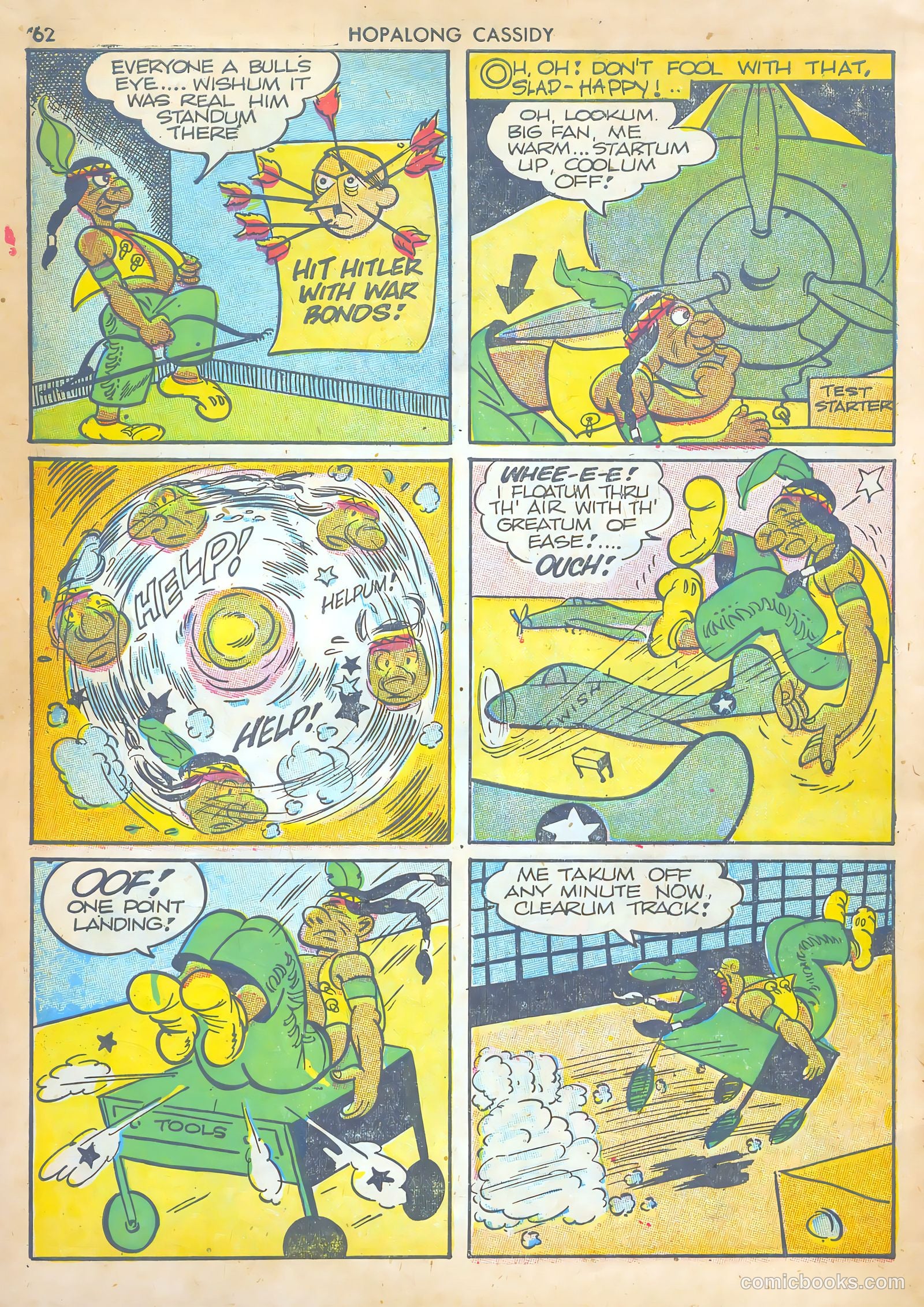 Hopalong Cassidy #1 (1943) — page 61 of 67