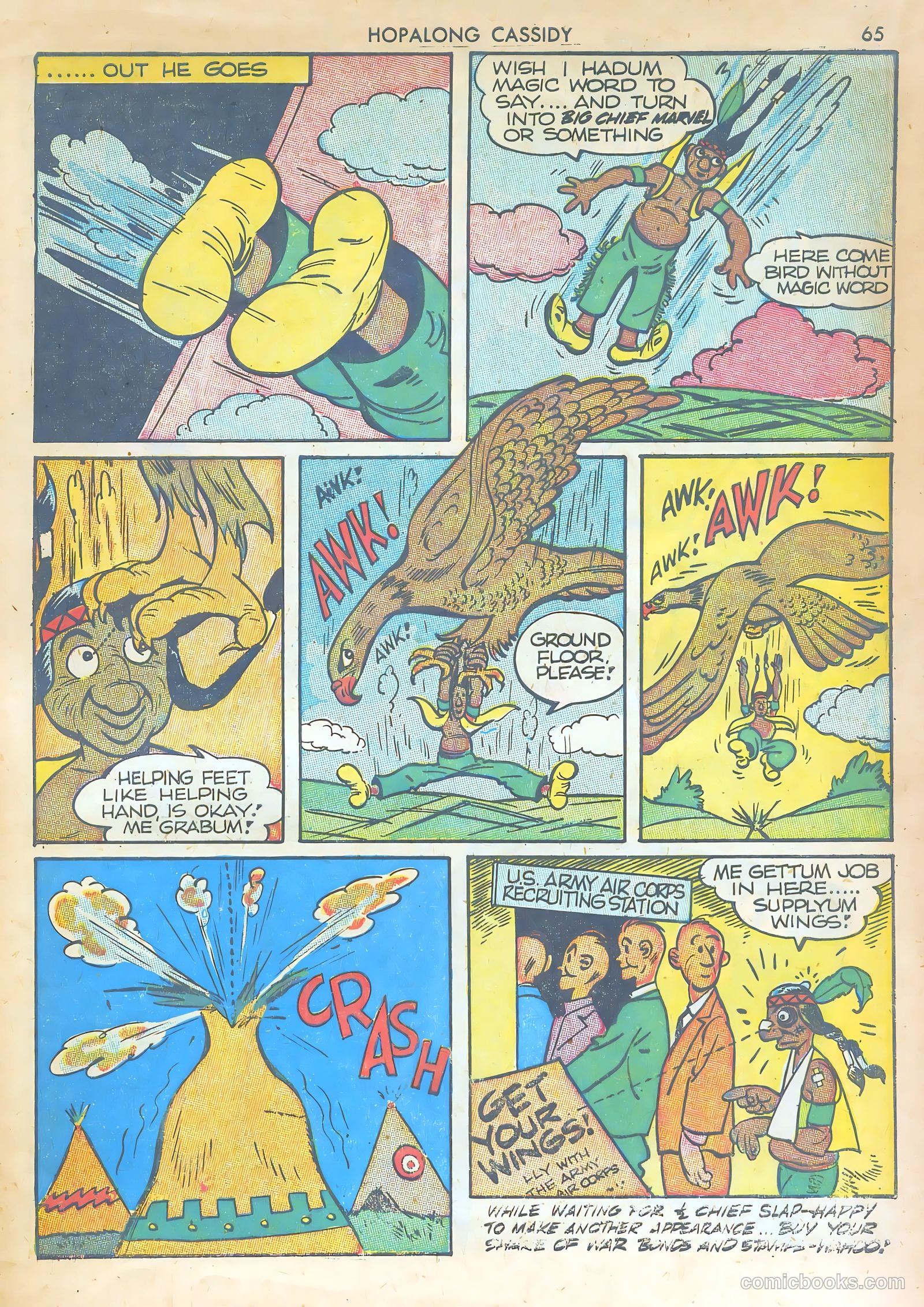 Hopalong Cassidy #1 (1943) — page 64 of 67