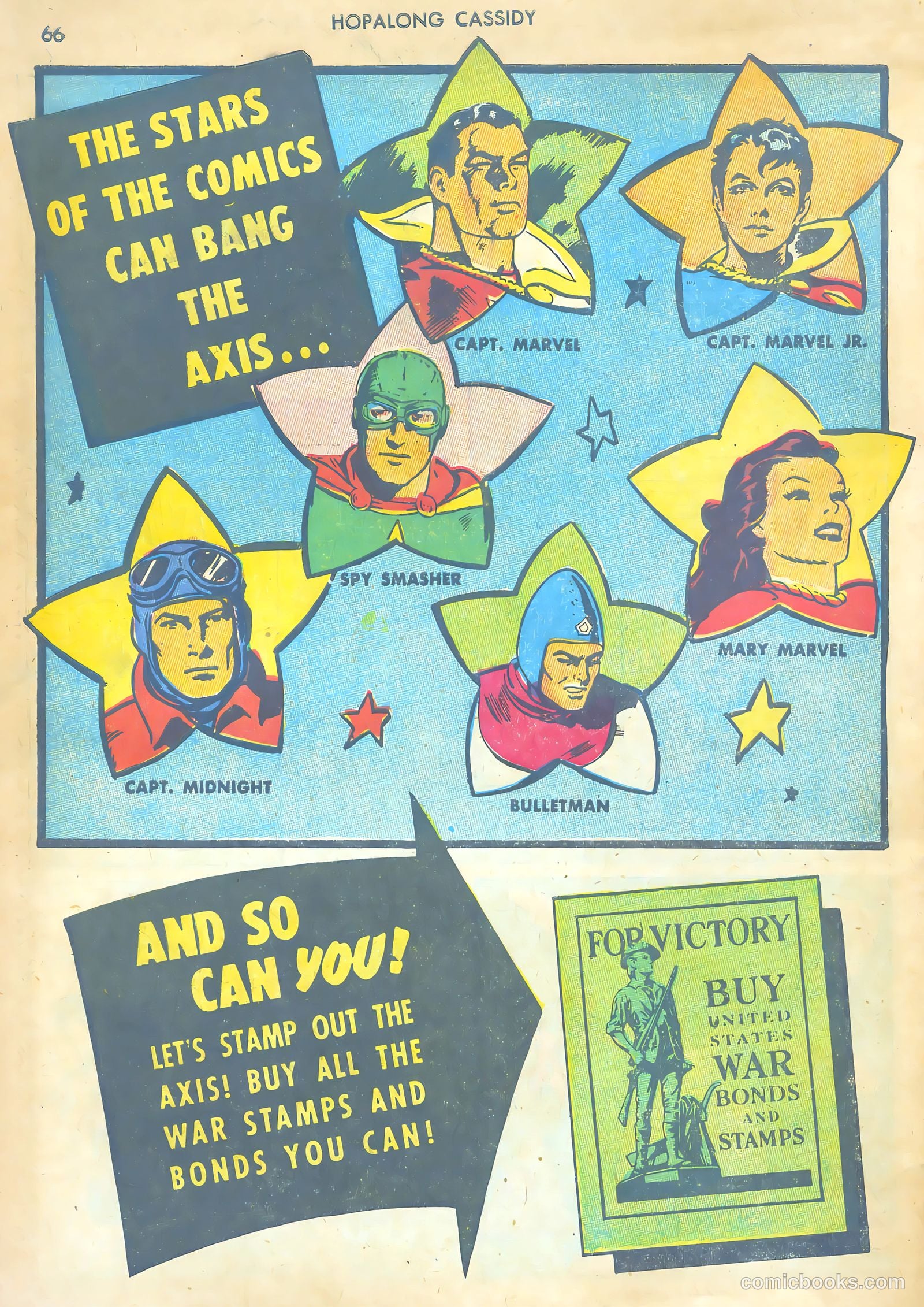 Hopalong Cassidy #1 (1943) — page 65 of 67