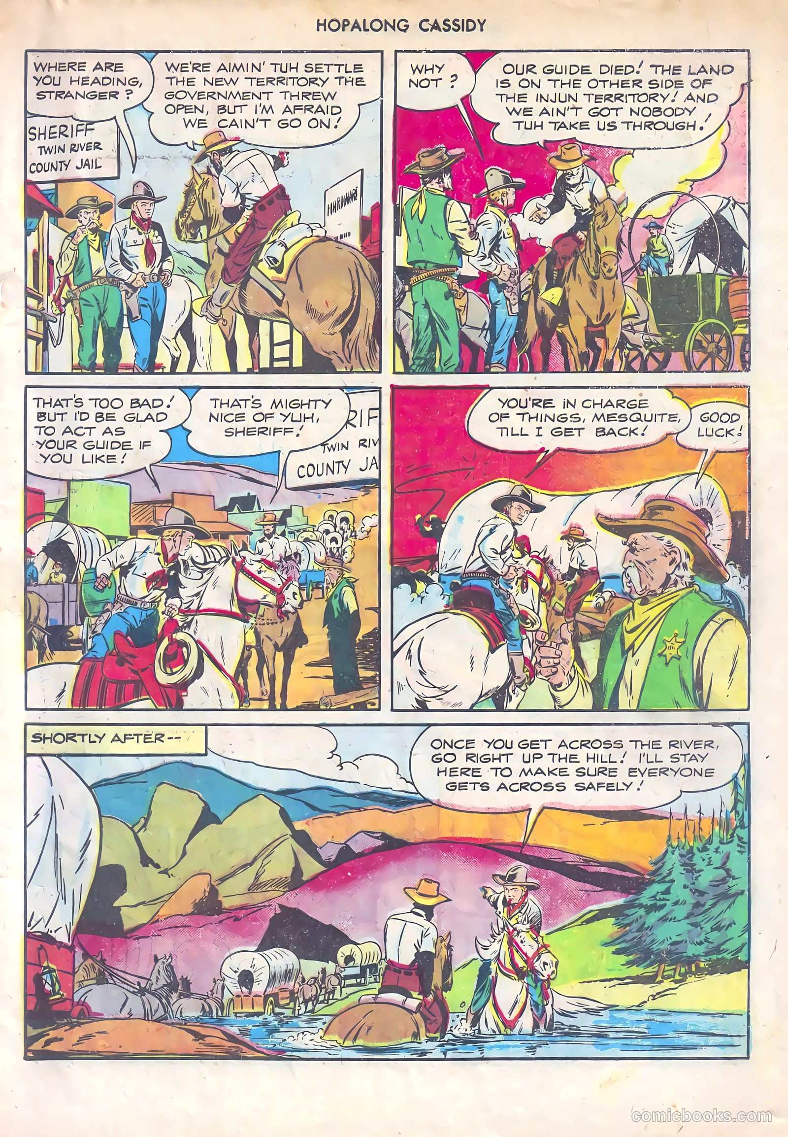 Hopalong Cassidy #10 (1947) — page 5 of 52