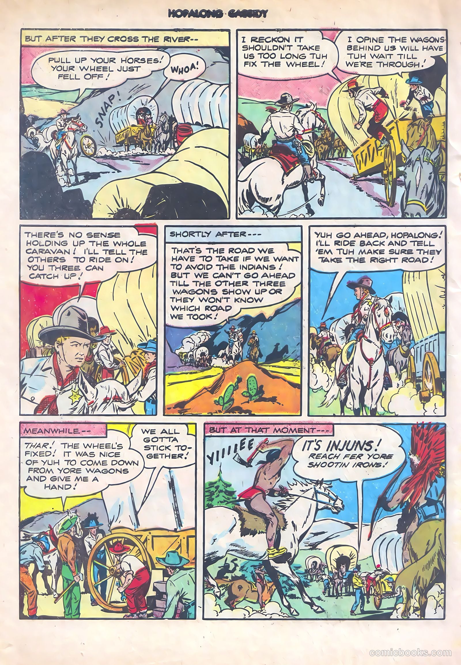 Hopalong Cassidy #10 (1947) — page 6 of 52