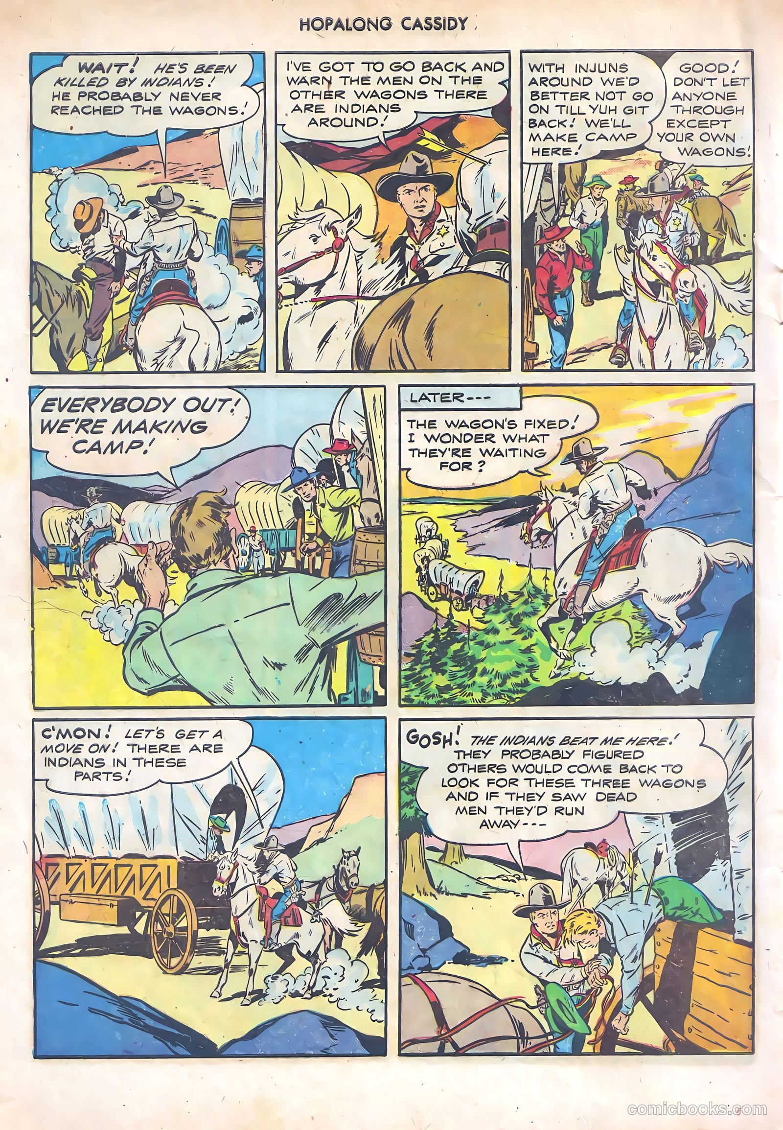 Hopalong Cassidy #10 (1947) — page 8 of 52