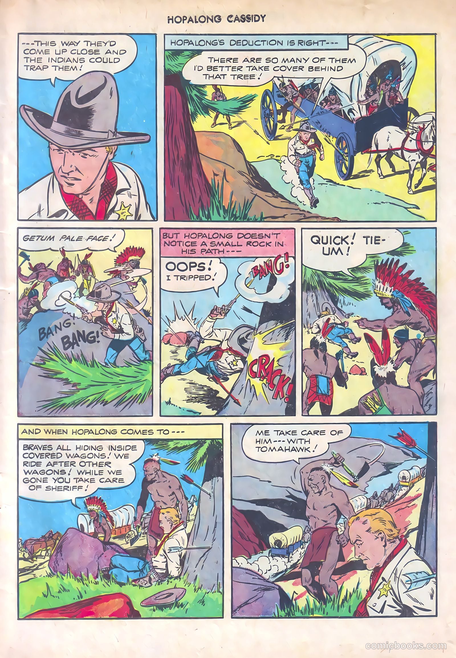 Hopalong Cassidy #10 (1947) — page 9 of 52