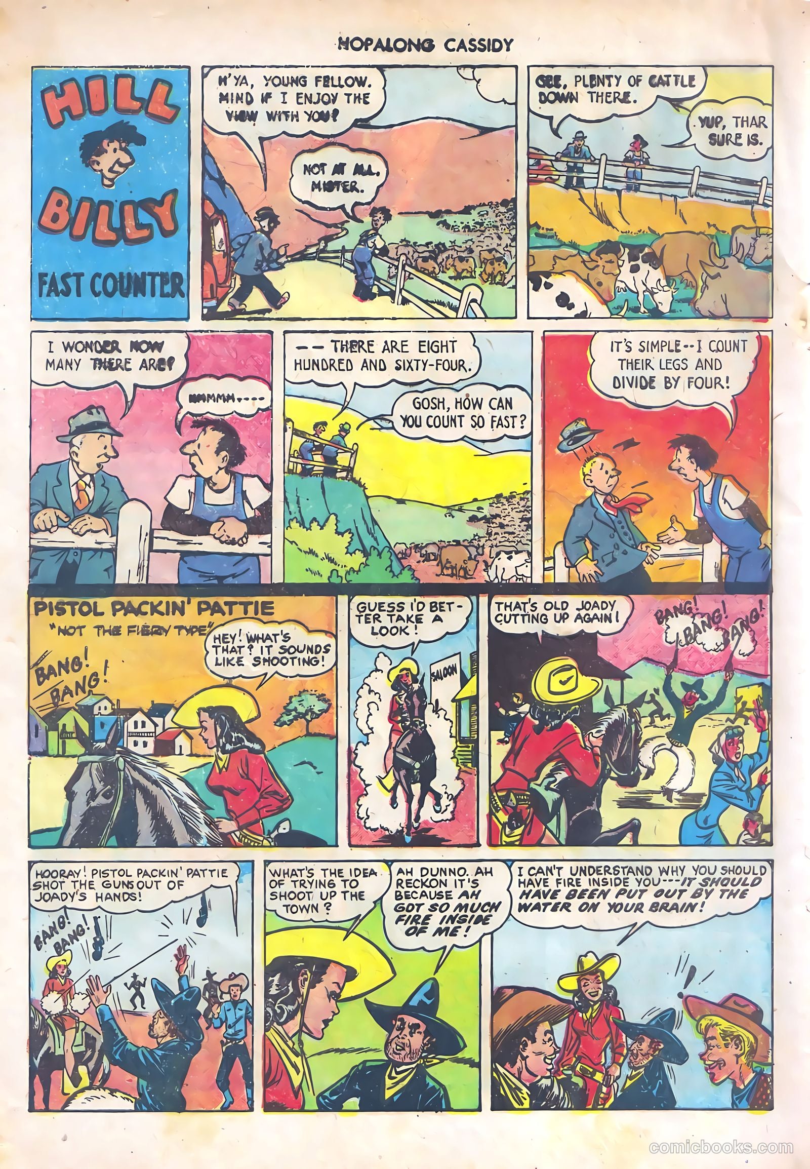 Hopalong Cassidy #10 (1947) — page 14 of 52