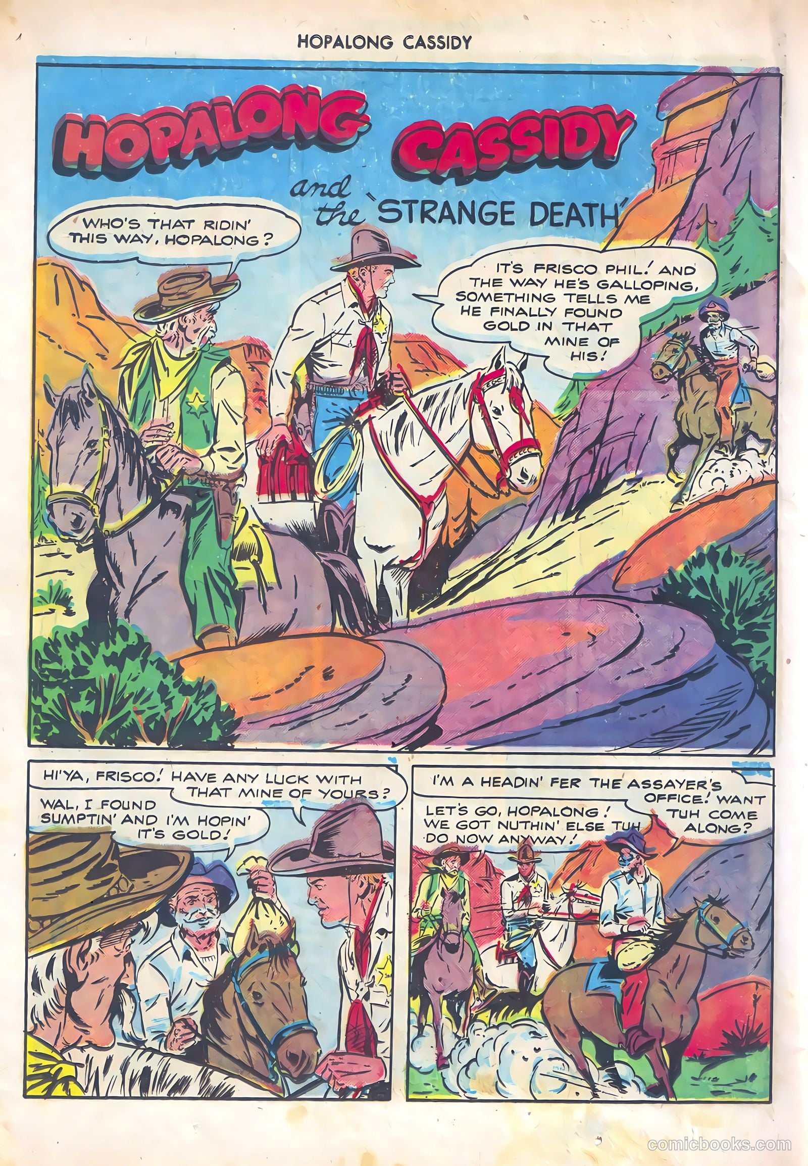 Hopalong Cassidy #10 (1947) — page 16 of 52