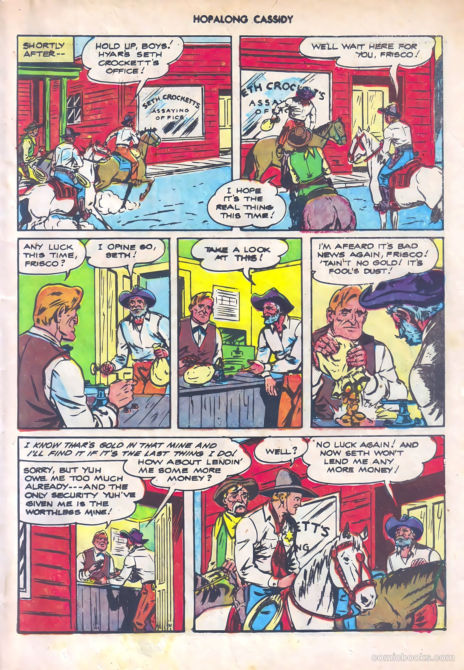 Hopalong Cassidy #10 (1947) — page 17 of 52
